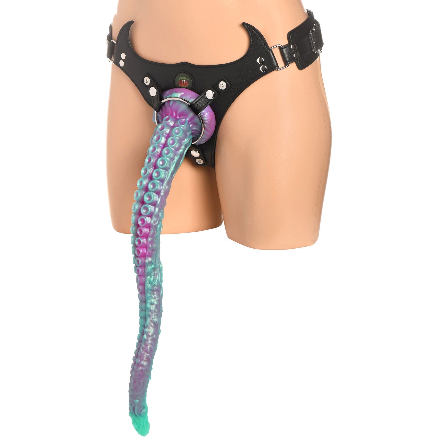 Tenta Harness Silicone Dildo With Harness By Creature Cocks