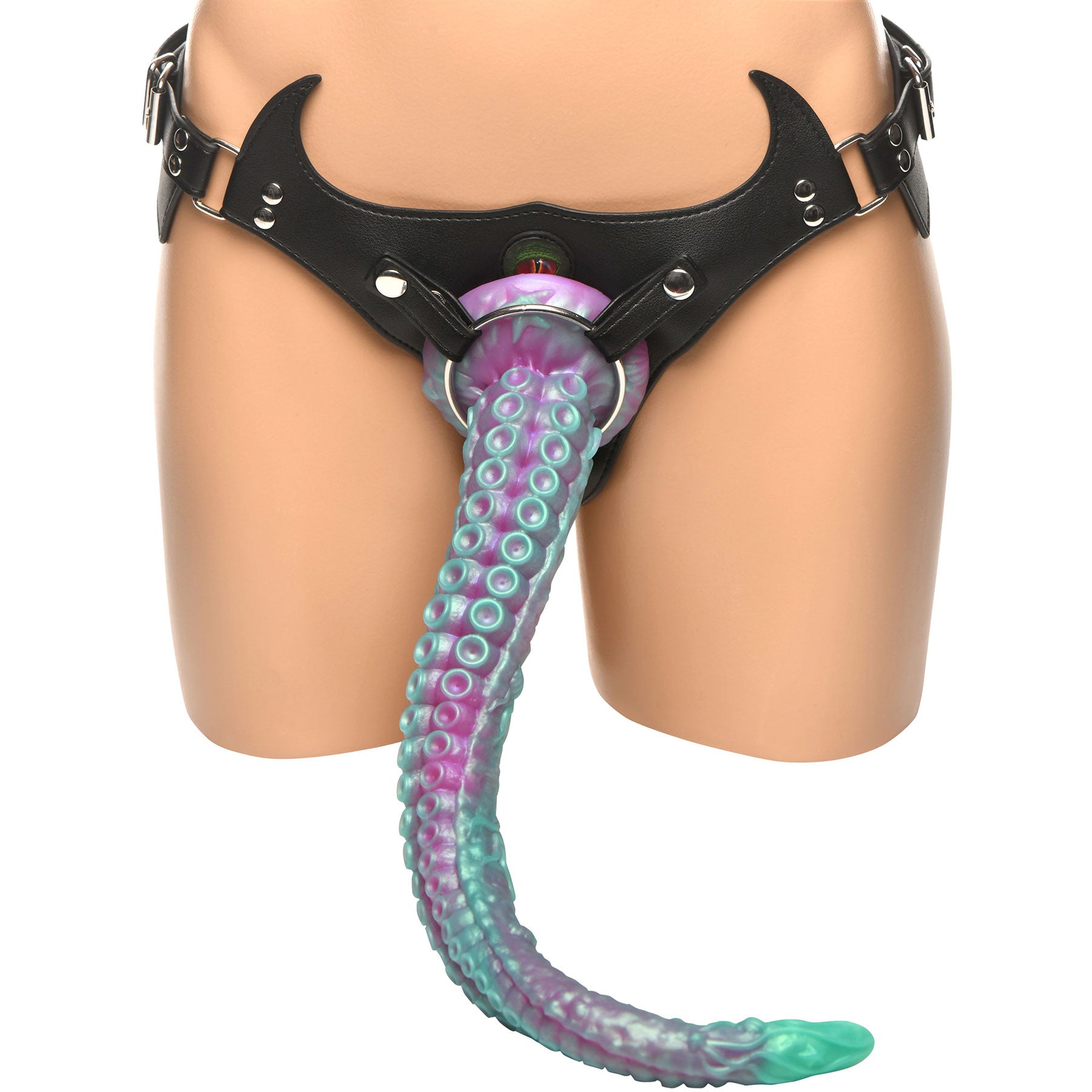Tenta Harness Silicone Dildo With Harness By Creature Cocks