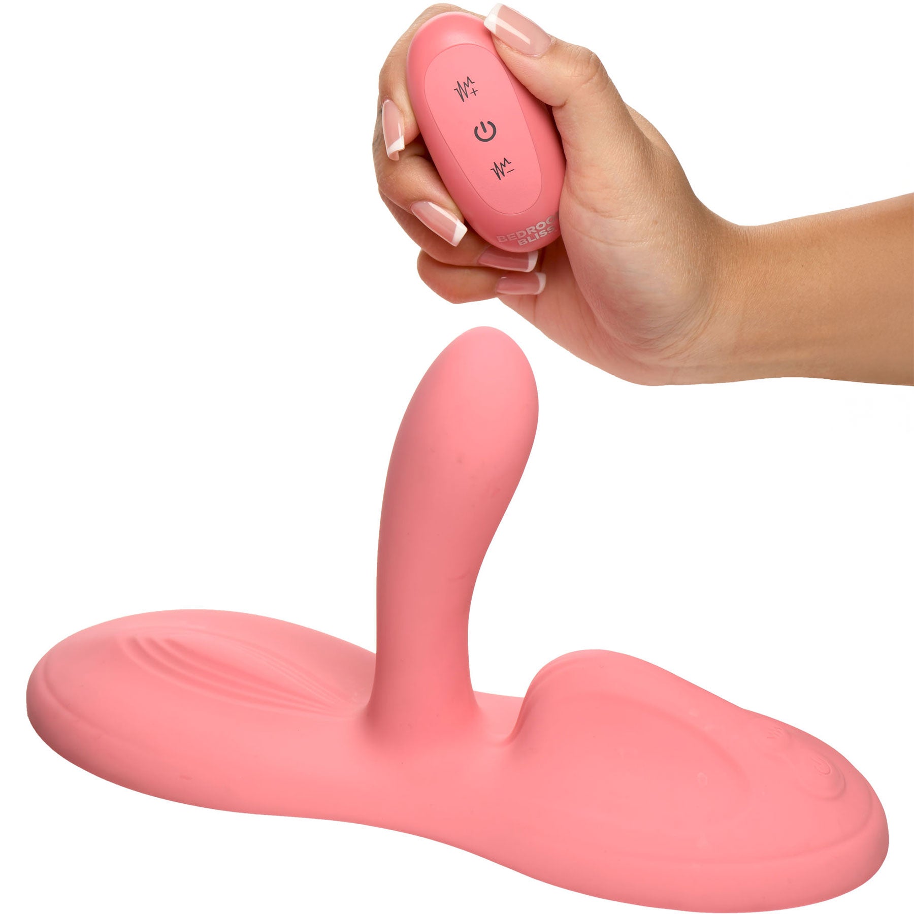 Bedroom Bliss Lover's Grinder Vibrating Silicone Grinder With Remote