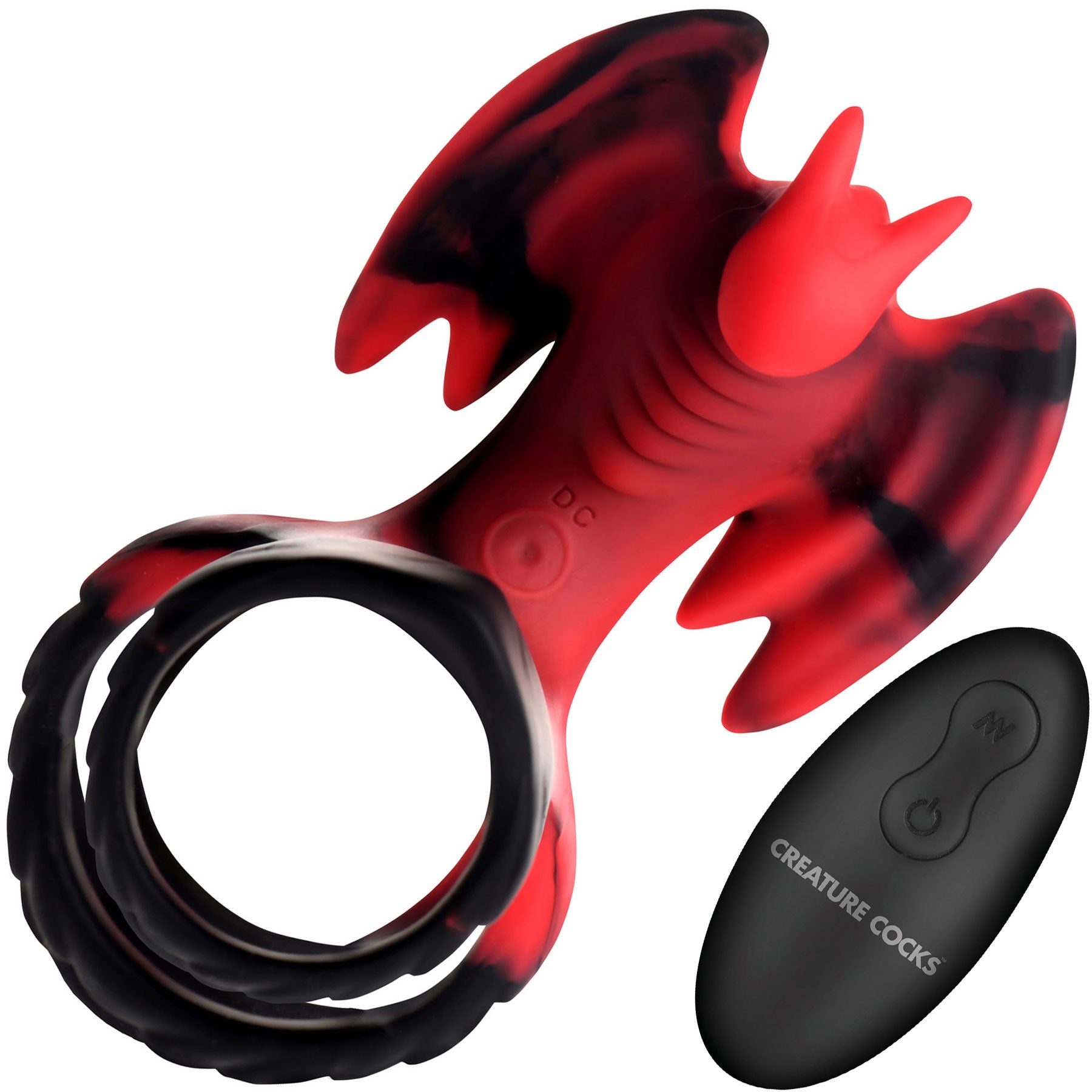 vibrating cock ring with remote Vibrating Cock Ring Penis Sleeve with Rose Clitoral Stimulator – WeLovePlugs