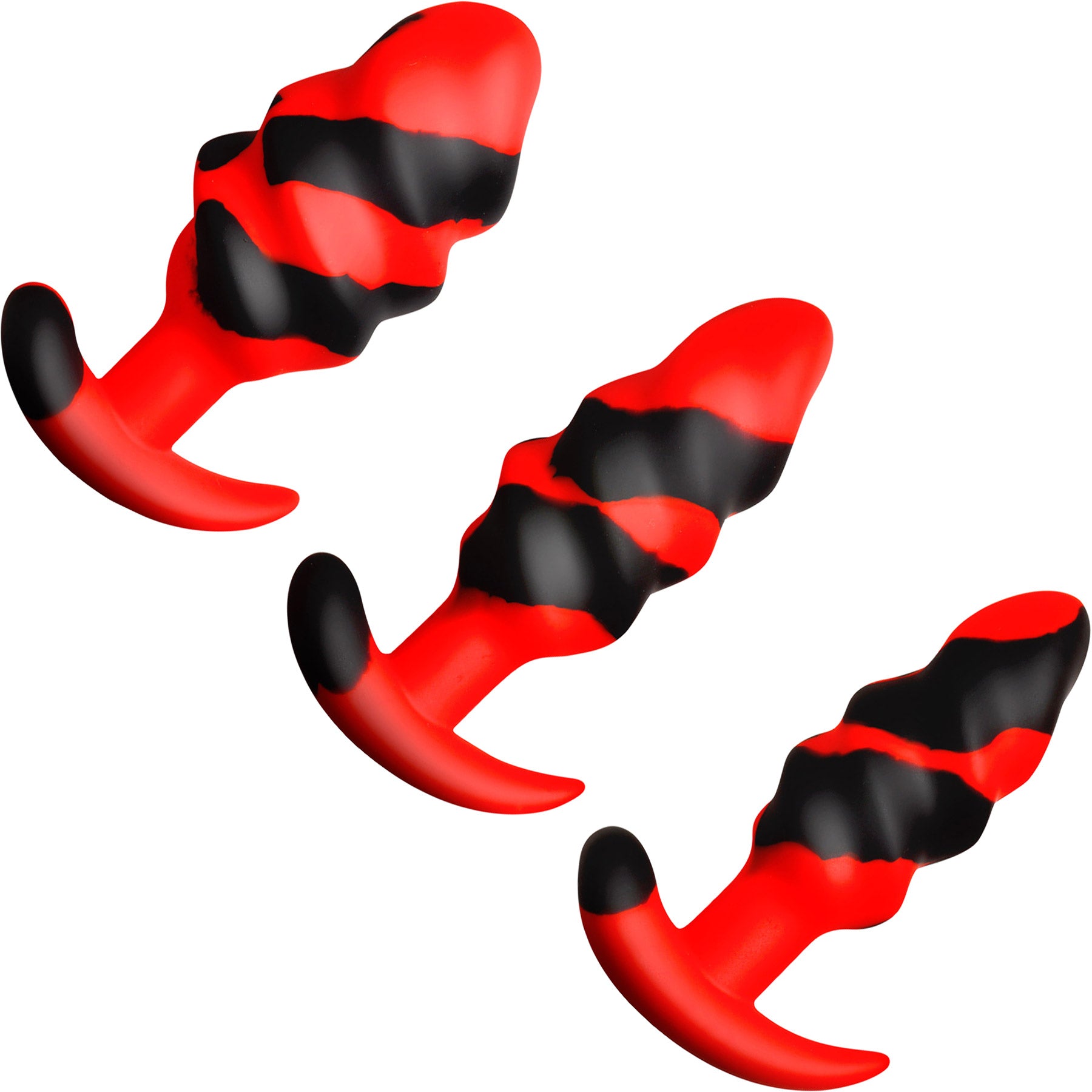 Dragon Trainer Silicone Butt Plug Set By Creature Cocks - 3 Piece Set Dragon Trainer Silicone Butt Plug Set By Creature Cocks - 3 Piece Set