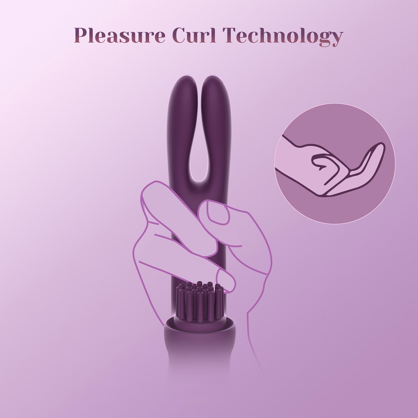 Tracy's Dog Elatia Clitoral Tickling & G-Spot Massaging Rechargeable Vibrator