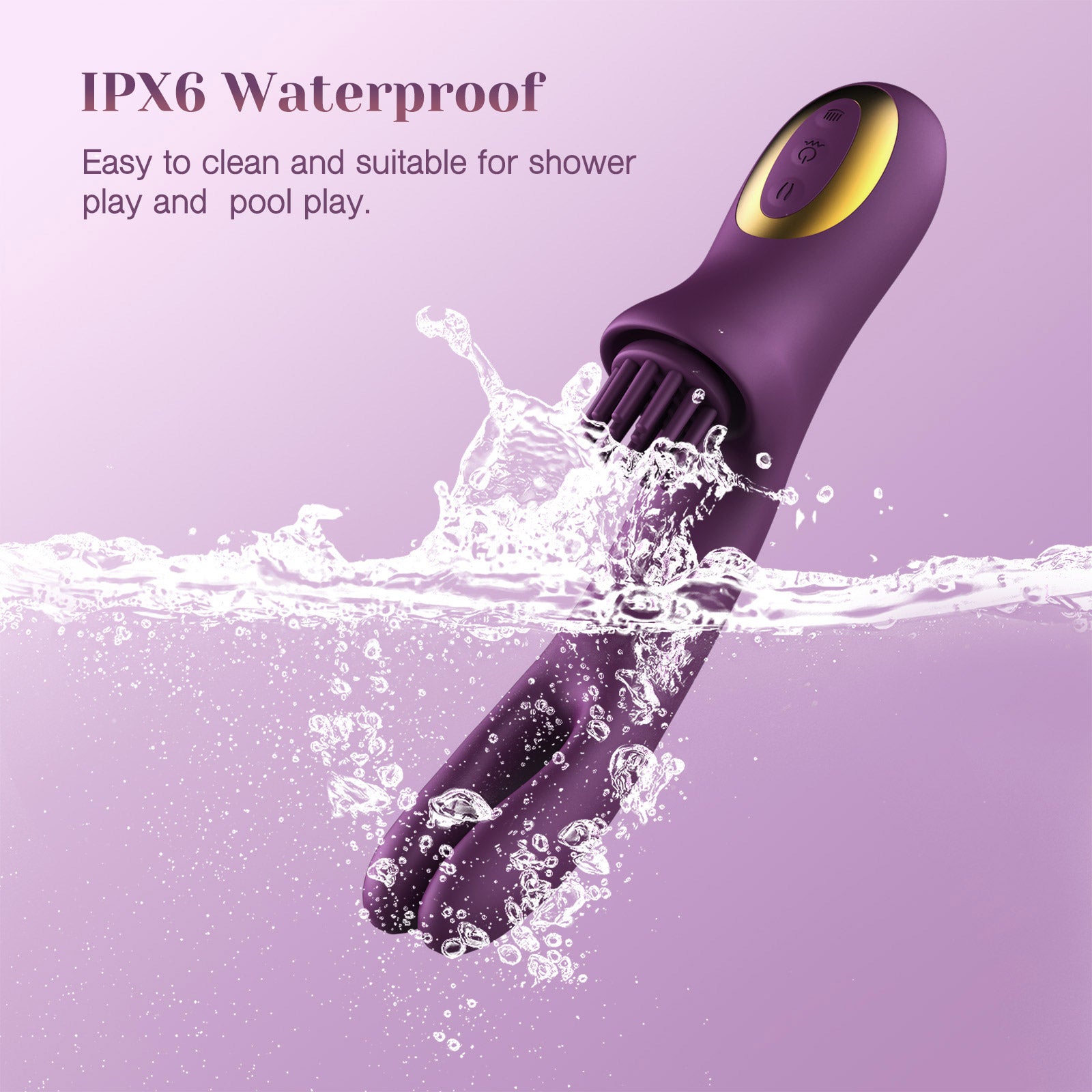 Tracy's Dog Elatia Clitoral Tickling & G-Spot Massaging Rechargeable Vibrator