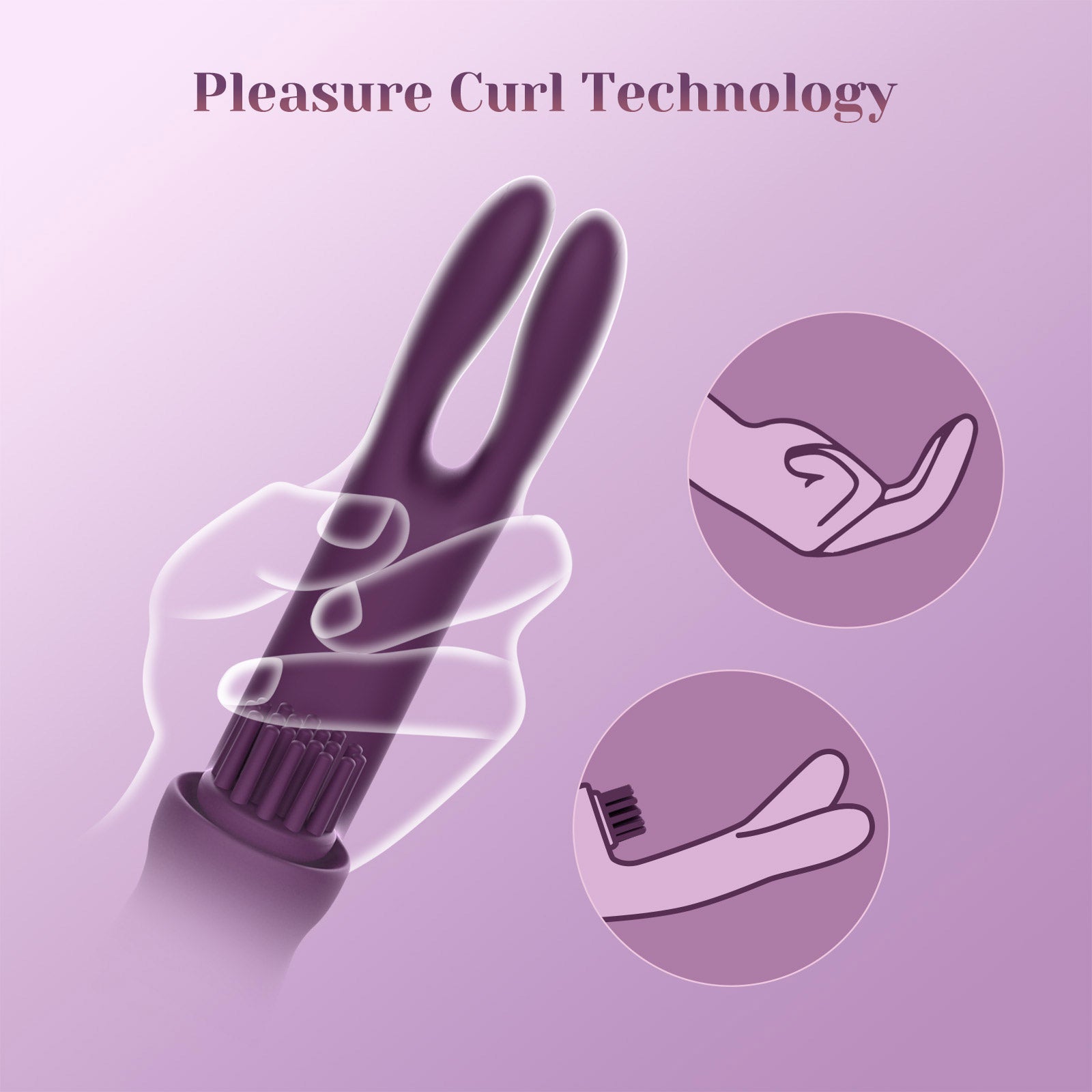 Tracy's Dog Elatia Clitoral Tickling & G-Spot Massaging Rechargeable Vibrator