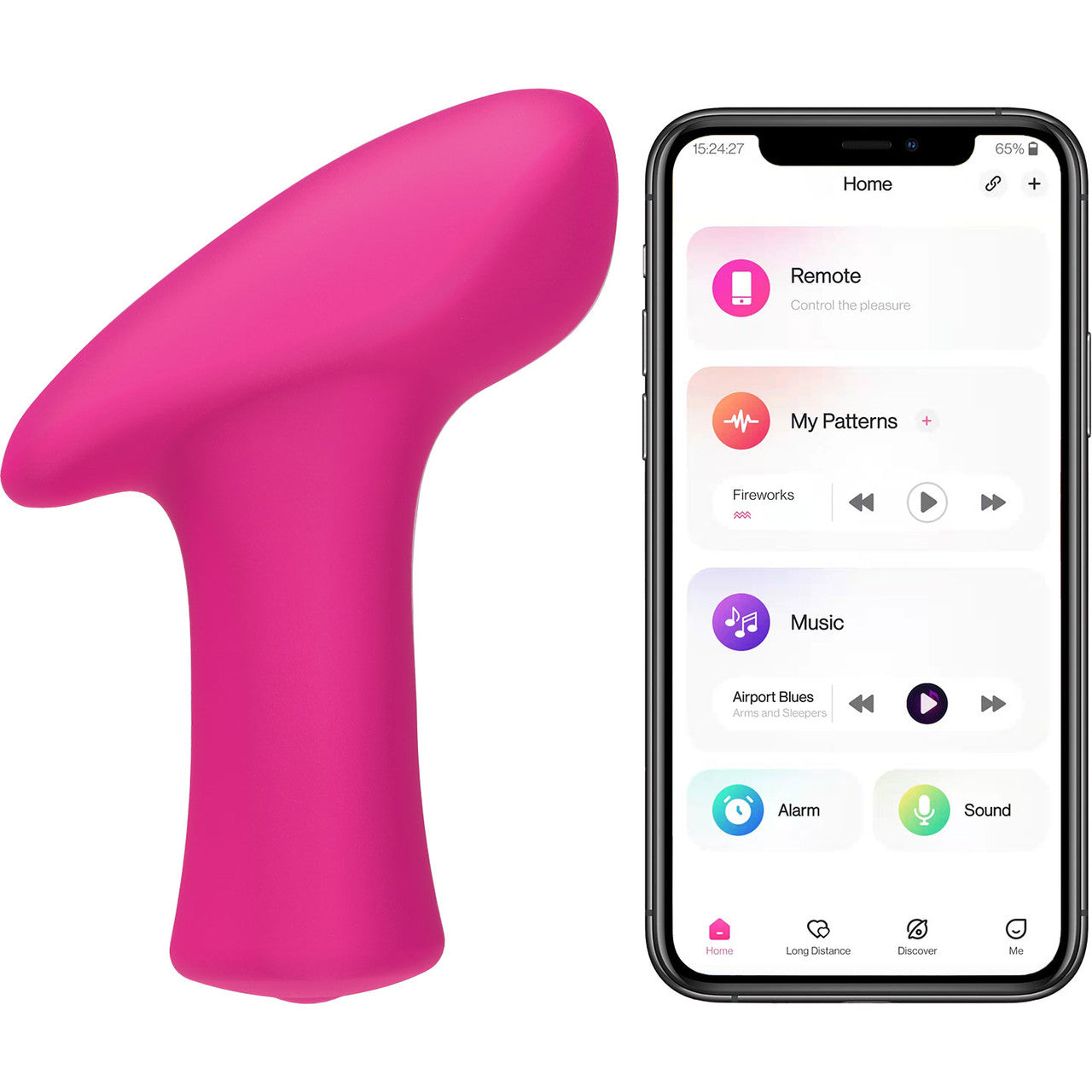 Lovense Ambi Bluetooth Remote Controlled Waterproof Rechargeable Silicone Bullet Vibrator