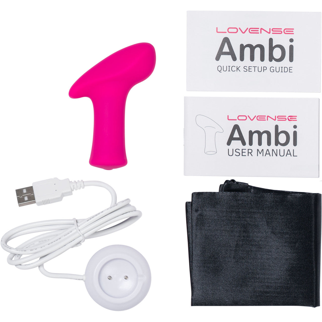 Lovense Ambi Bluetooth Remote Controlled Waterproof Rechargeable Silicone Bullet Vibrator