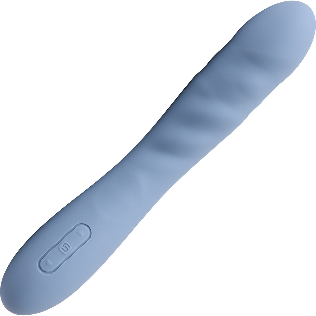 SVAKOM AVA NEO Waterproof Rechargeable Interactive Thrusting Silicone Vibrator - Blue