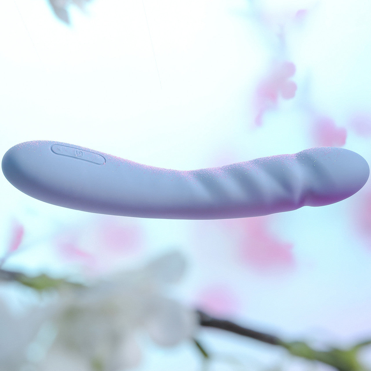 SVAKOM AVA NEO Waterproof Rechargeable Interactive Thrusting Silicone Vibrator - Blue