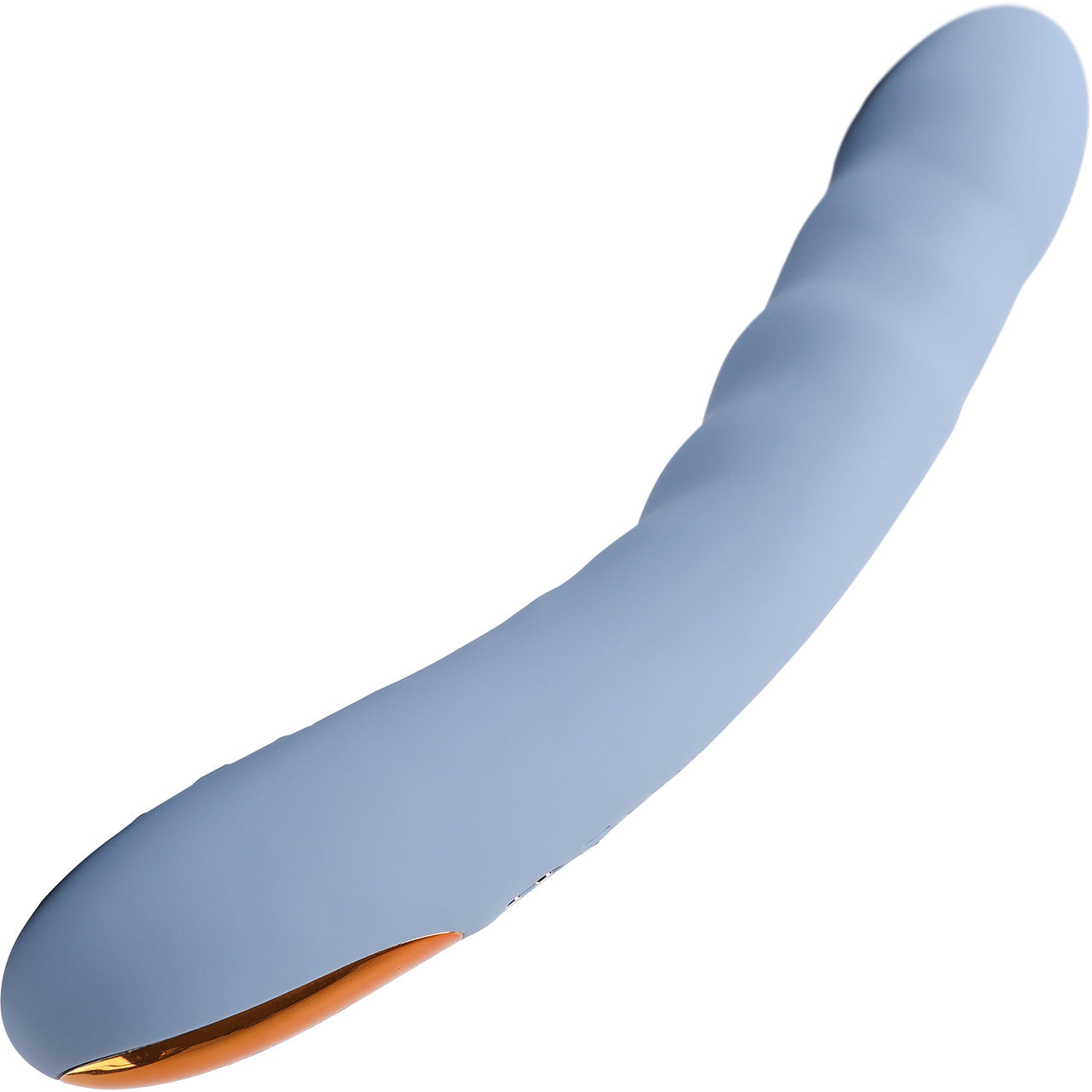 SVAKOM AVA NEO Waterproof Rechargeable Interactive Thrusting Silicone Vibrator - Blue
