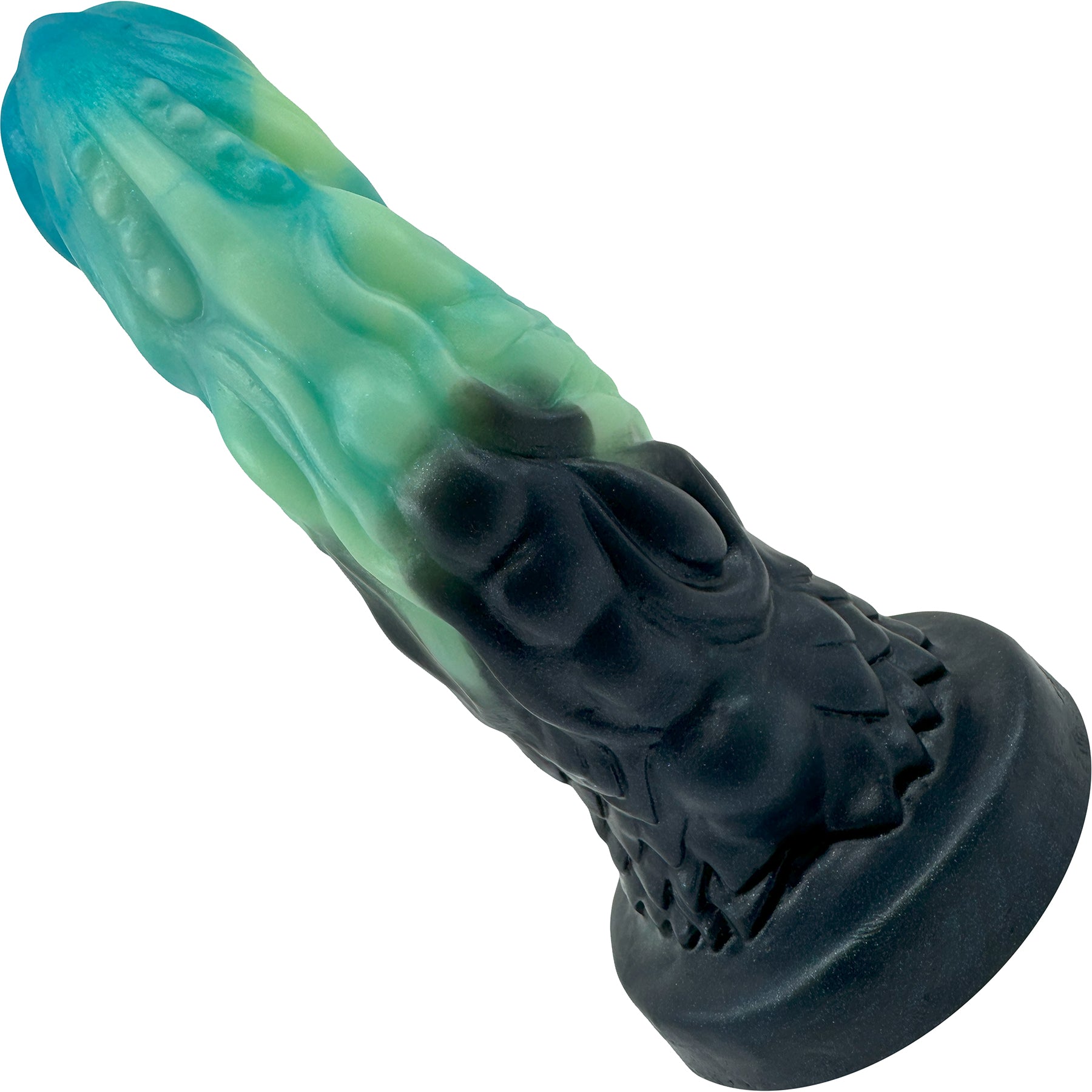 Pris Toys Basilisk 2.0 6" Dual Density Silicone Dildo - Night Tide