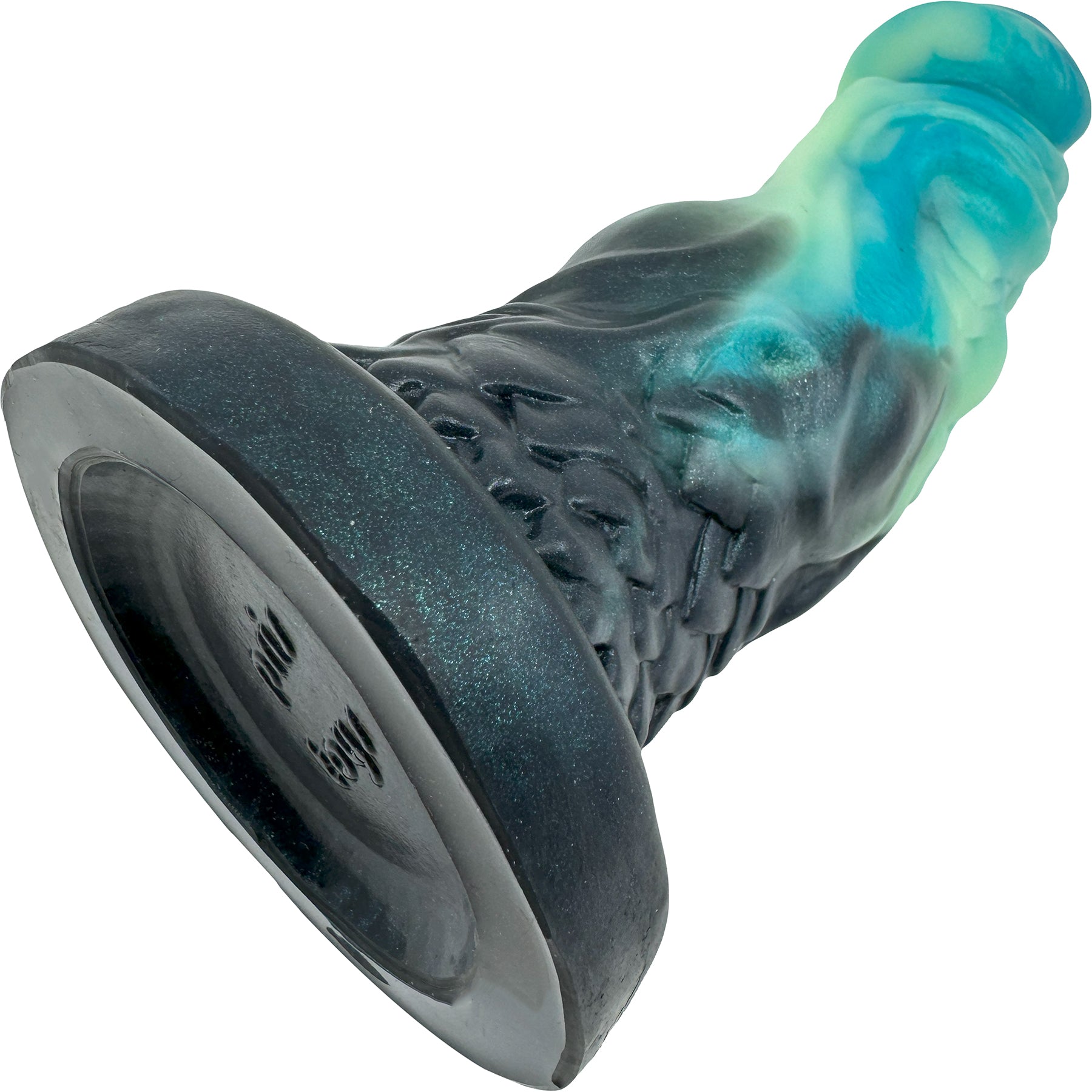 Pris Toys Basilisk 2.0 6" Dual Density Silicone Dildo - Night Tide
