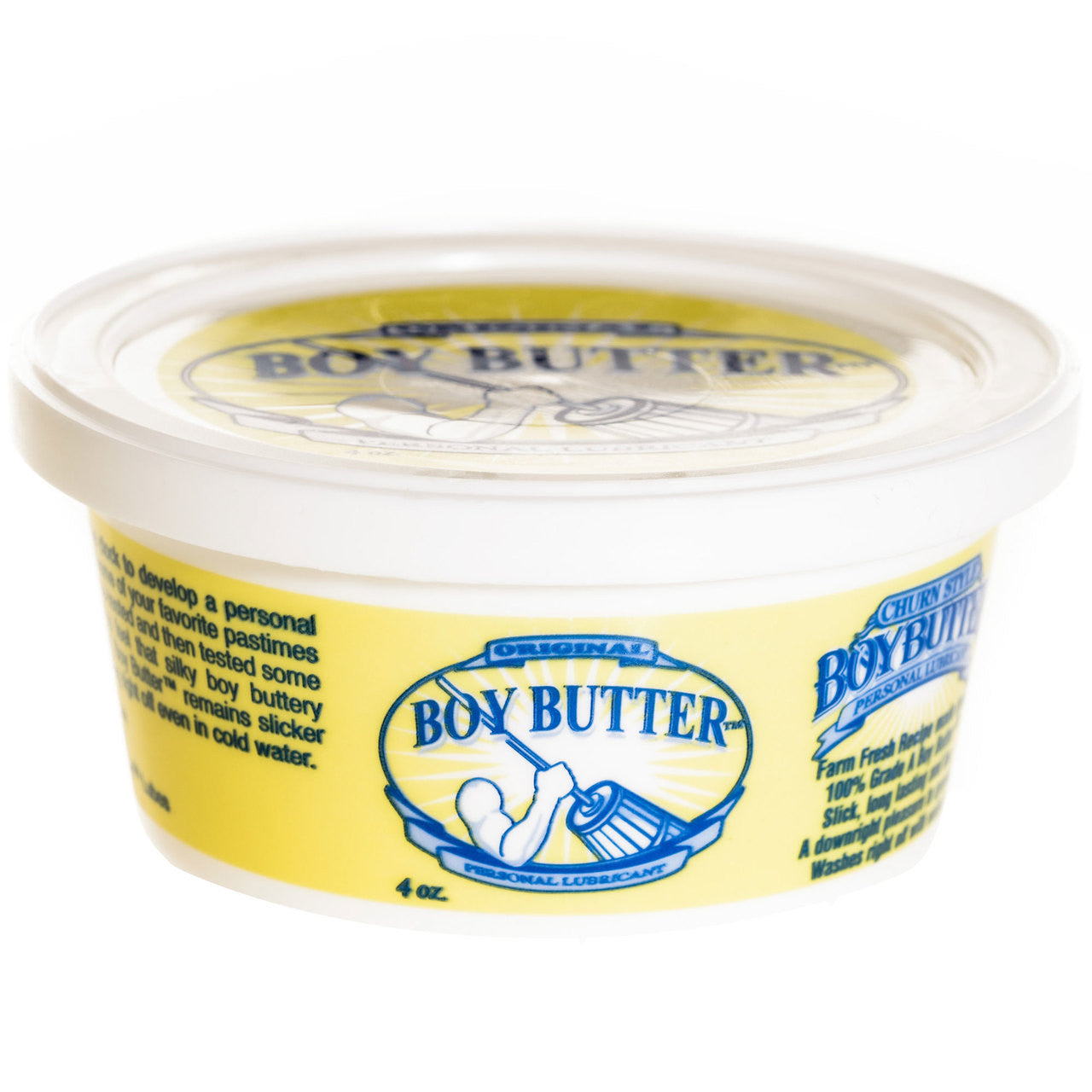 Boy Butter Oil Based Personal Lubricant Original Formula 4 oz Boy Butter Oil Based Personal Lubricant Original Formula 4 oz