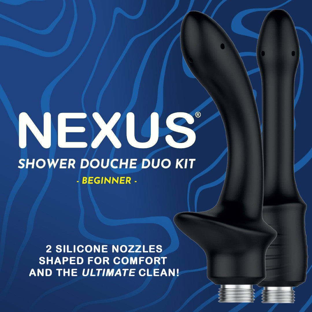 Nexus Shower Douche Duo Kit Anal Cleansing Tools - Beginner