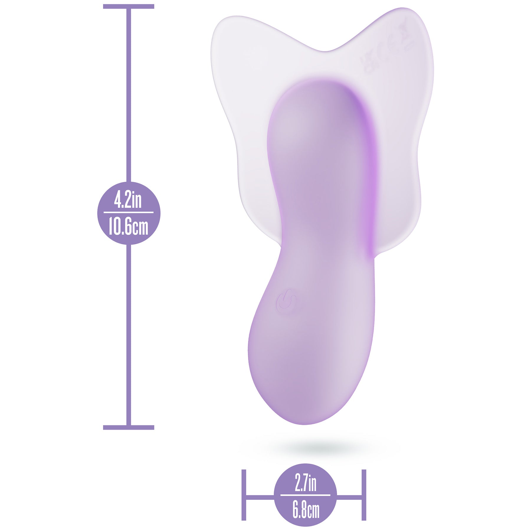 Play With Me Flutter Love Rechargeable Silicone Clitoral Vibrator By Blush