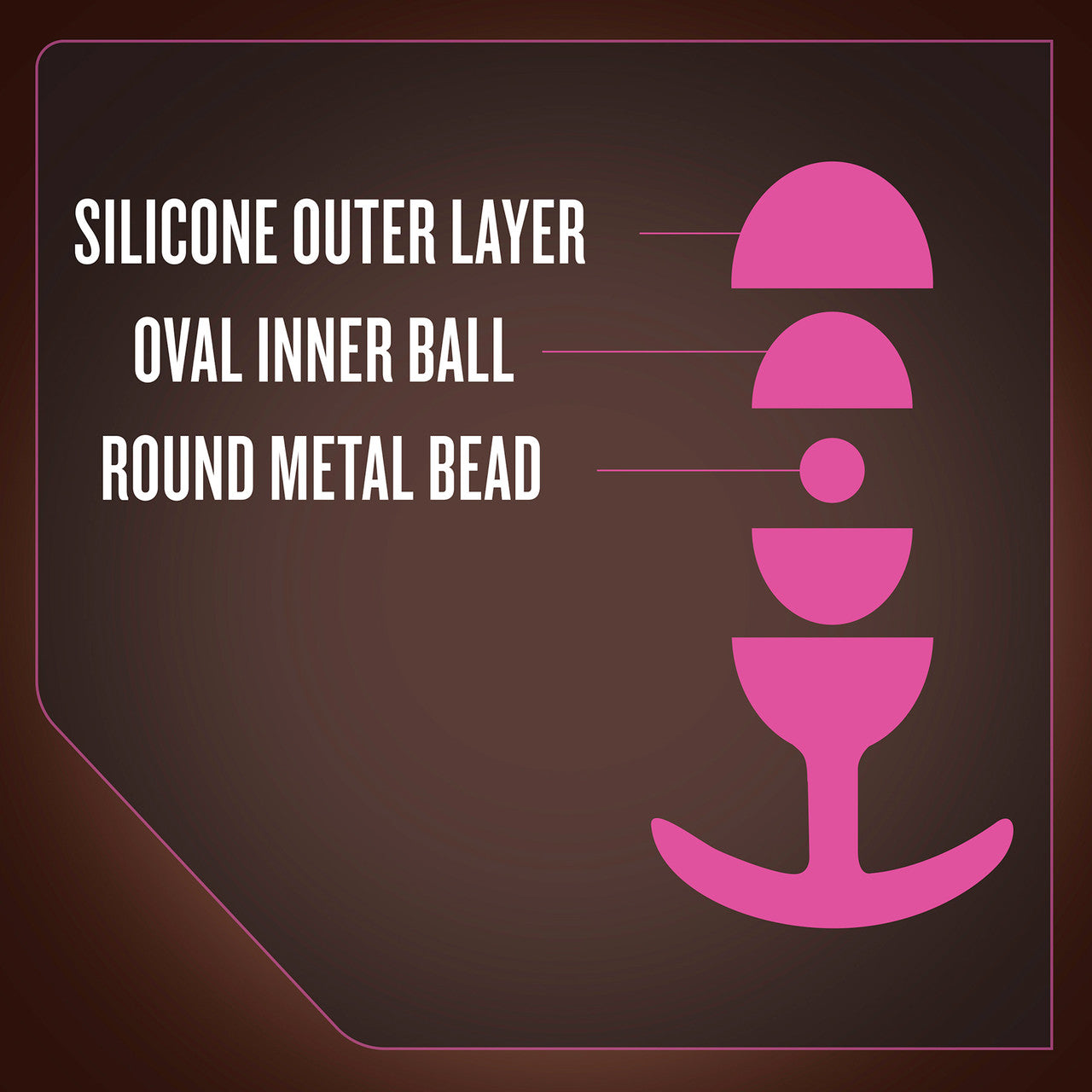 Anal Adventures Matrix Neutron Silicone Butt Plug By Blush - Cosmic Copper
