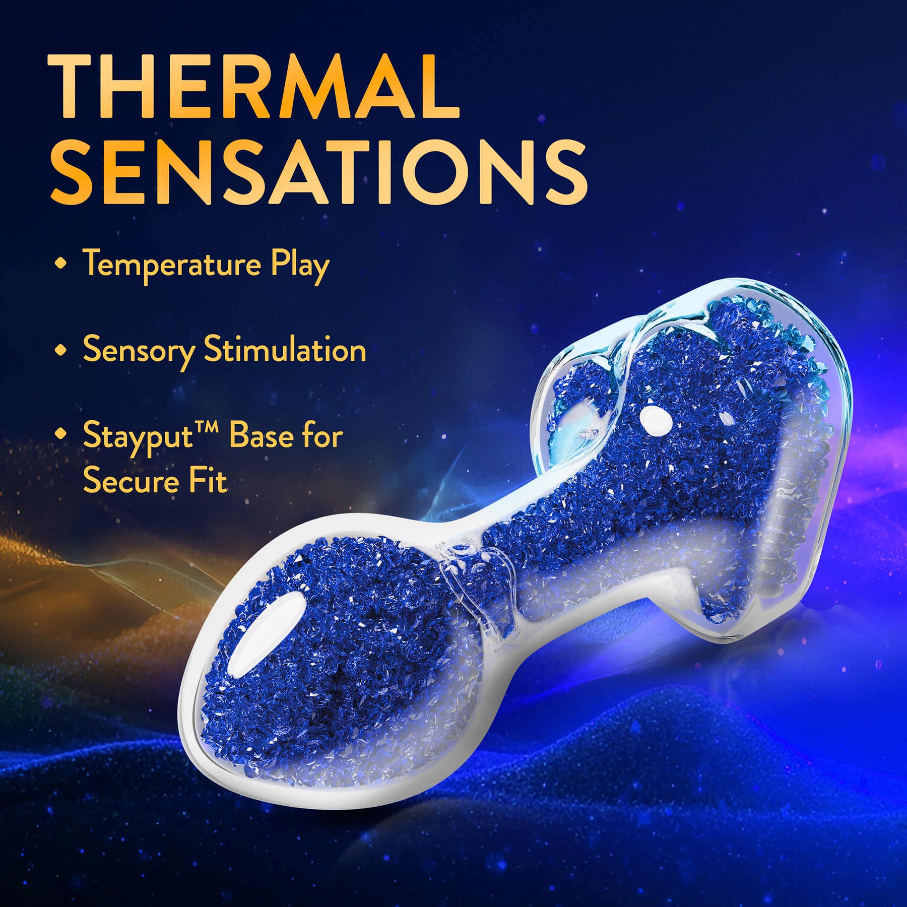 Oh My Gem Prestige Glass Anal Plug By Blush
