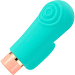 Aria Sensual AF Rechargeable Waterproof Silicone Clitoral Vibrator By Blush - Teal