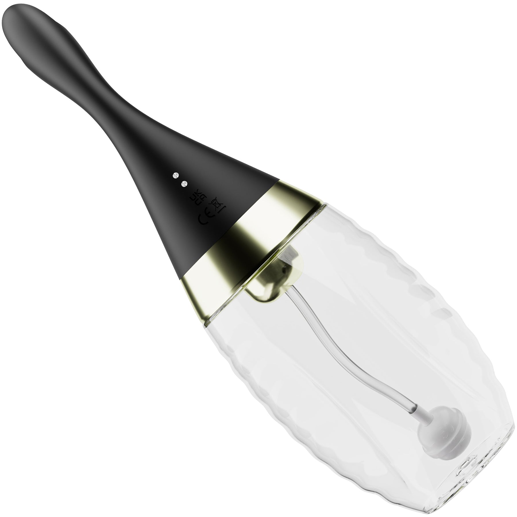 Anal Adventures Platinum Aqua Jet Premium Anal Douche With Remote By Blush