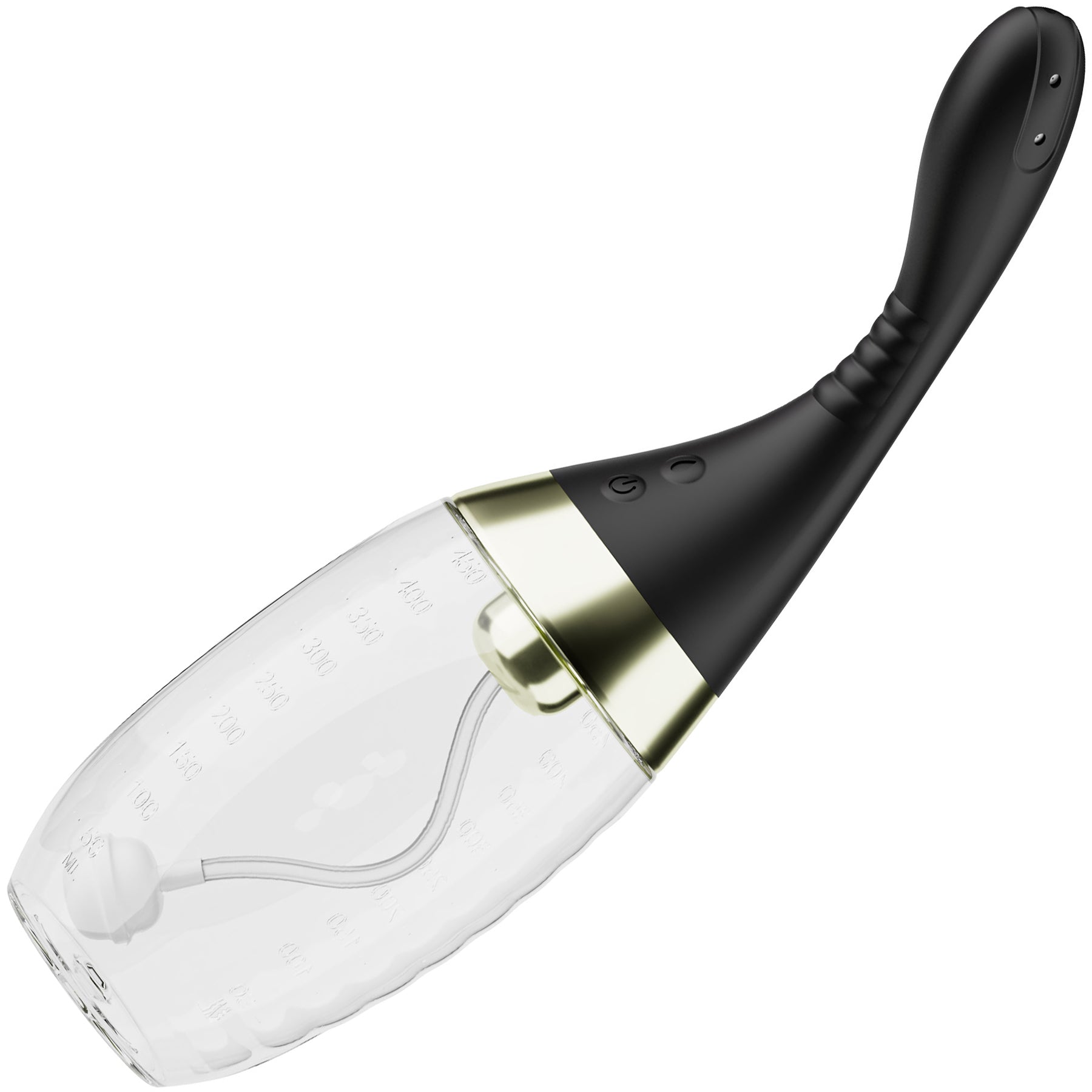 Anal Adventures Platinum Aqua Jet Premium Anal Douche With Remote By Blush