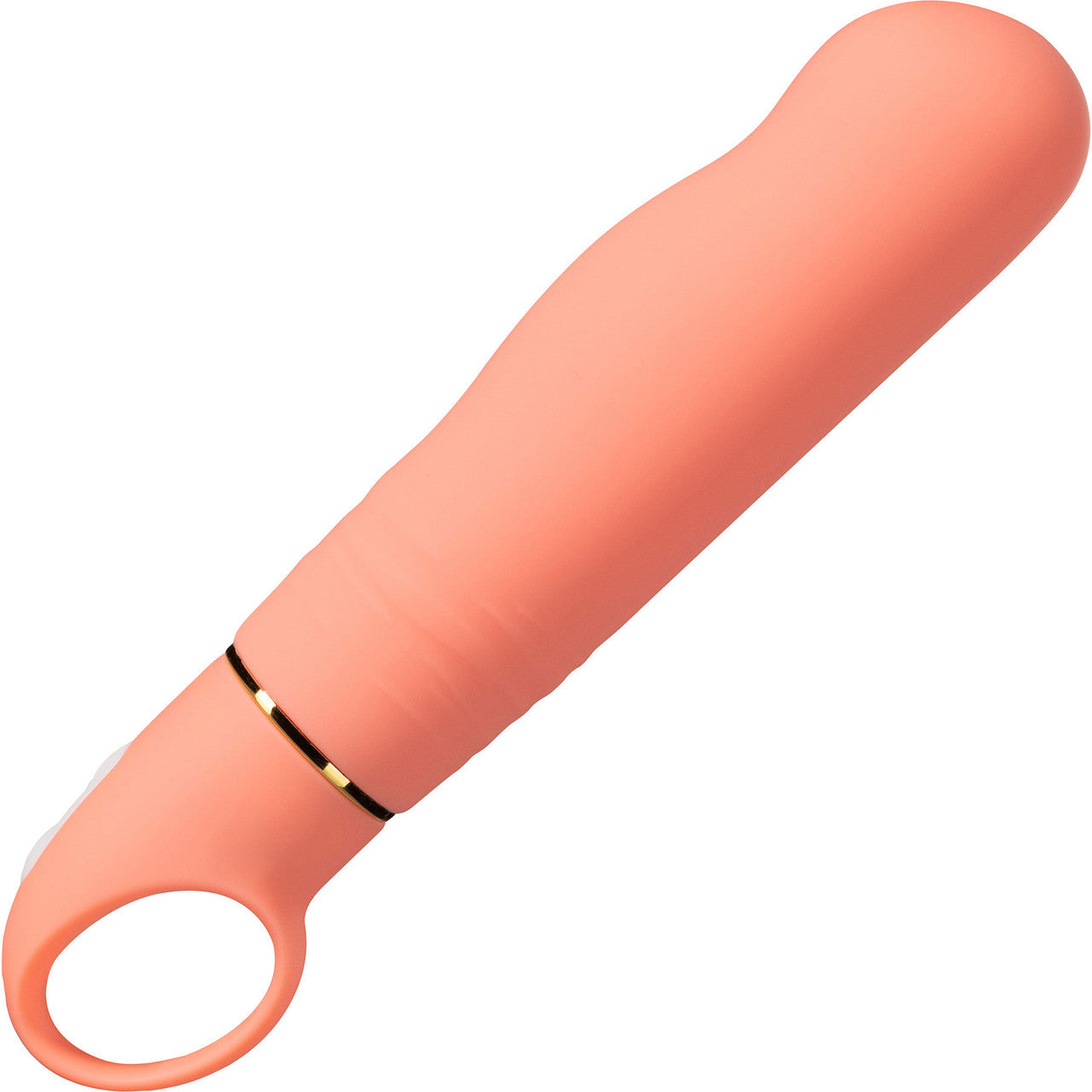 Aria Smokin' AF 10-Function Silicone G-Spot Vibrator By Blush - Coral Aria Smokin' AF 10-Function Silicone G-Spot Vibrator By Blush - Coral