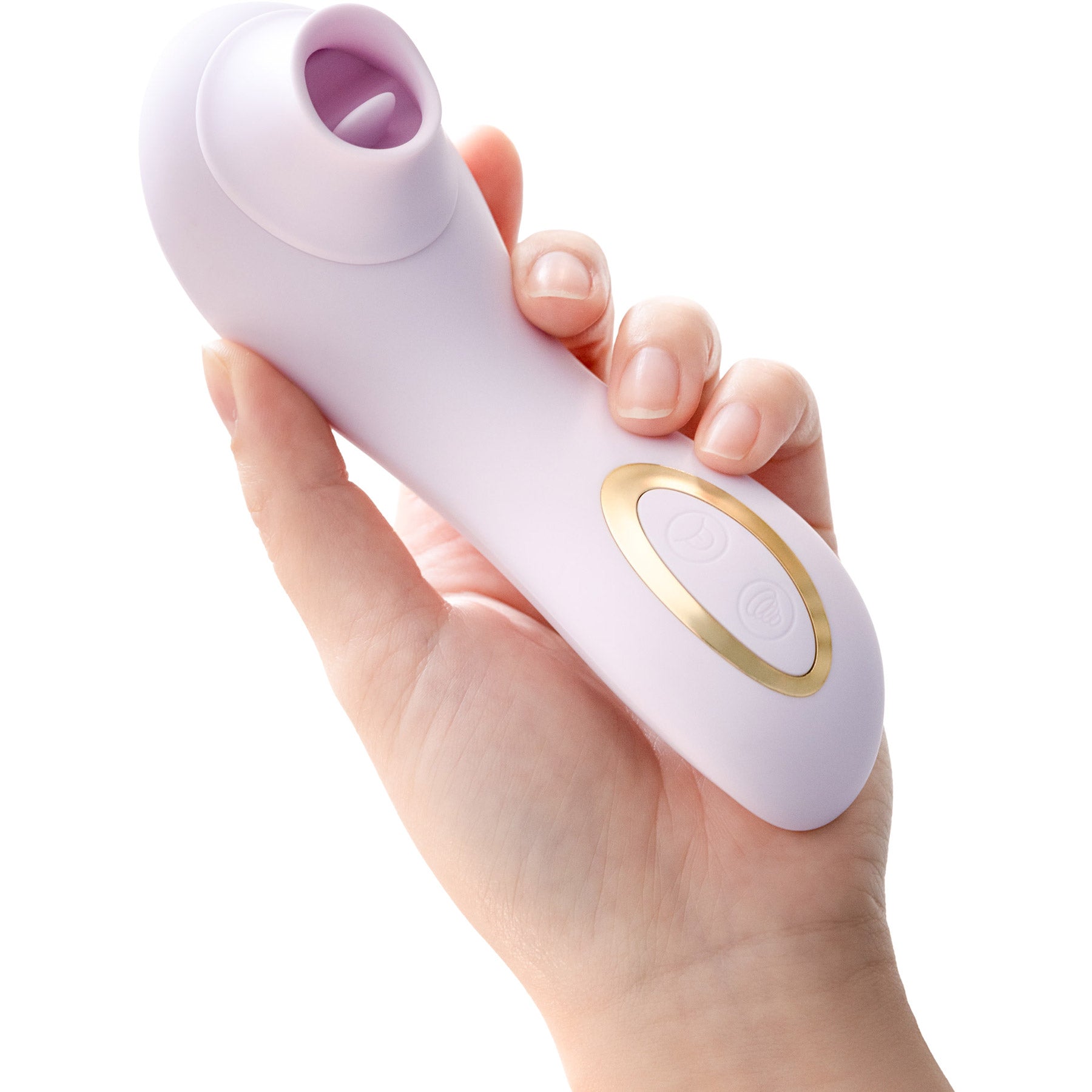 Delice Fleur Air Pulsing Rechargeable Silicone Clitoral Vibrator