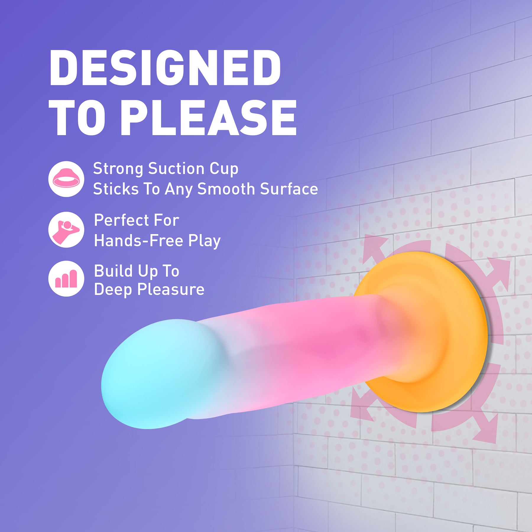 Avant Golden Dawn 8" Silicone Suction Cup Dildo By Blush