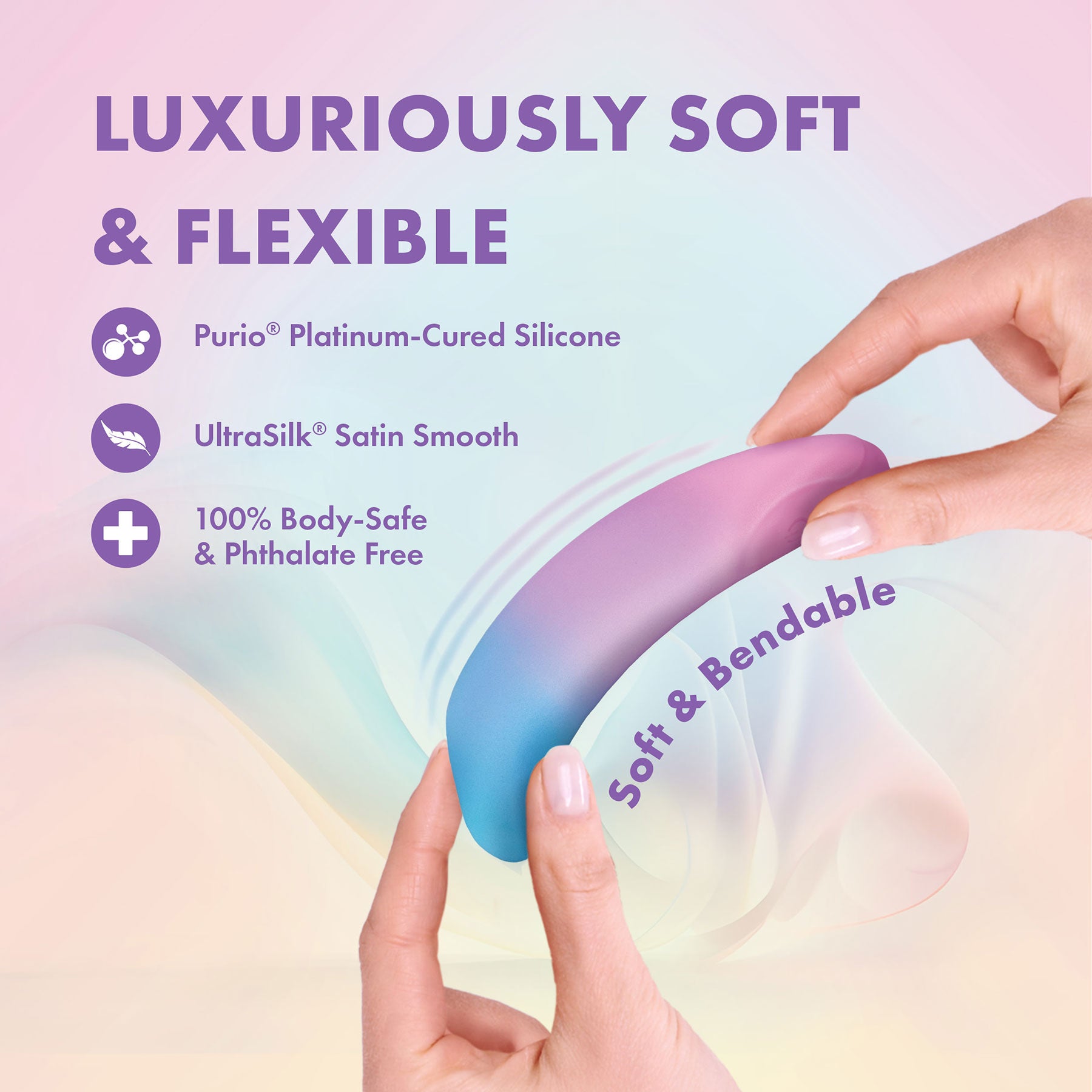 Play With Me Dolphin Kisses Rechargeable Silicone G-Spot Bullet Vibrator By Blush