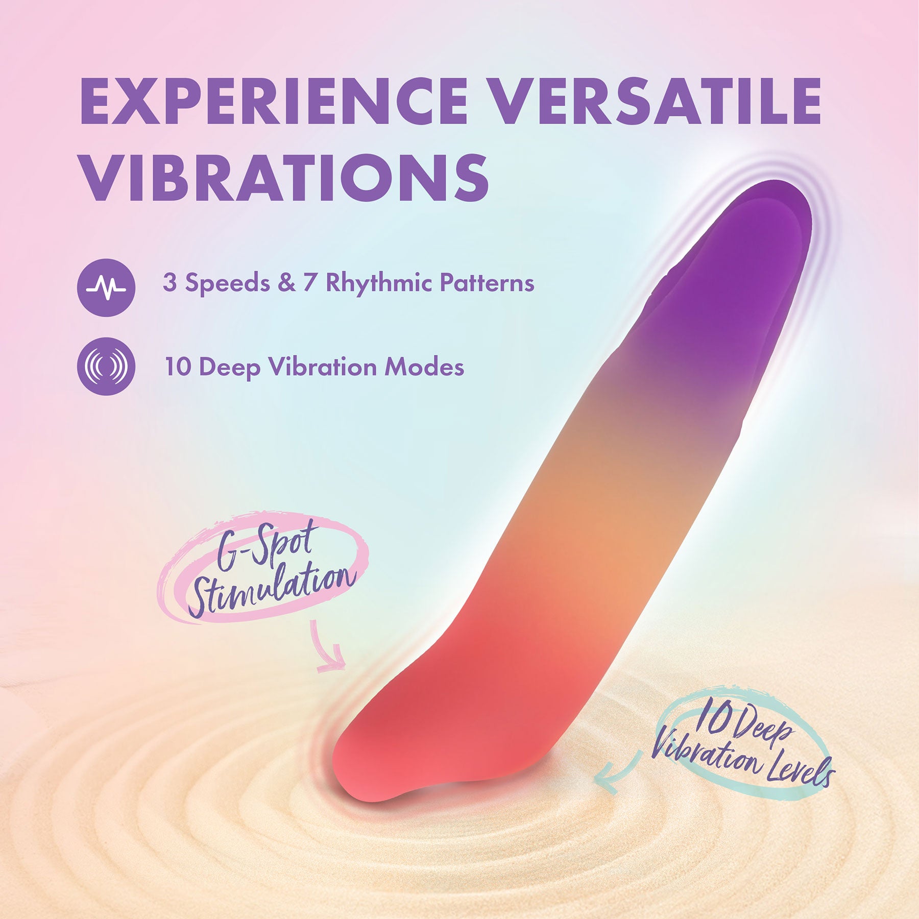 Play With Me Dolphin Dreams Rechargeable Silicone G-Spot Bullet Vibrator By Blush