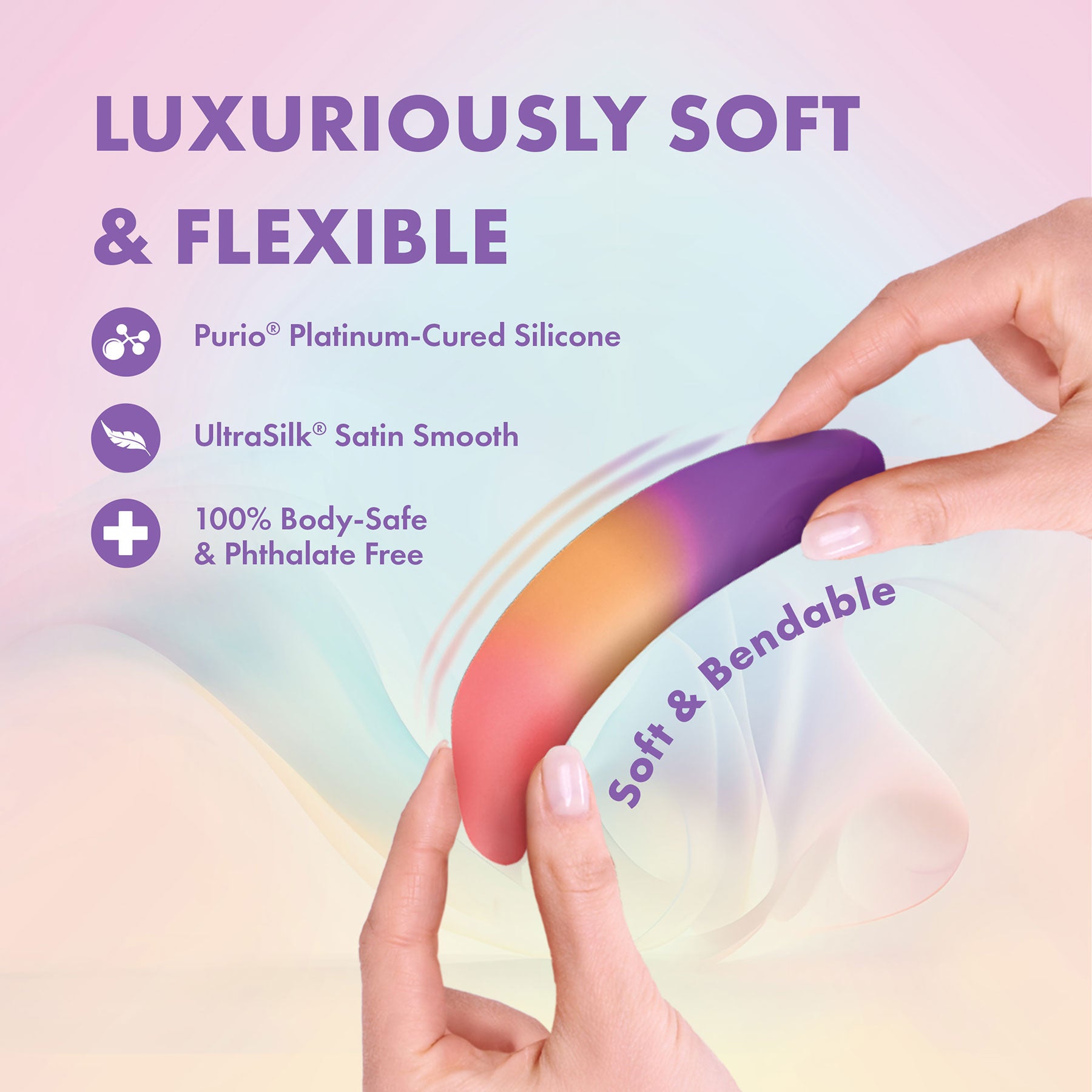 Play With Me Dolphin Dreams Rechargeable Silicone G-Spot Bullet Vibrator By Blush