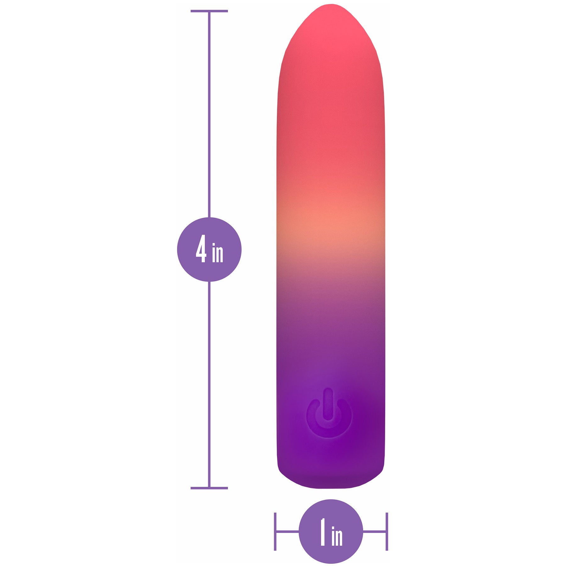 Play With Me Bullet Rechargeable Silicone Vibrator By Blush - Cotton Candy