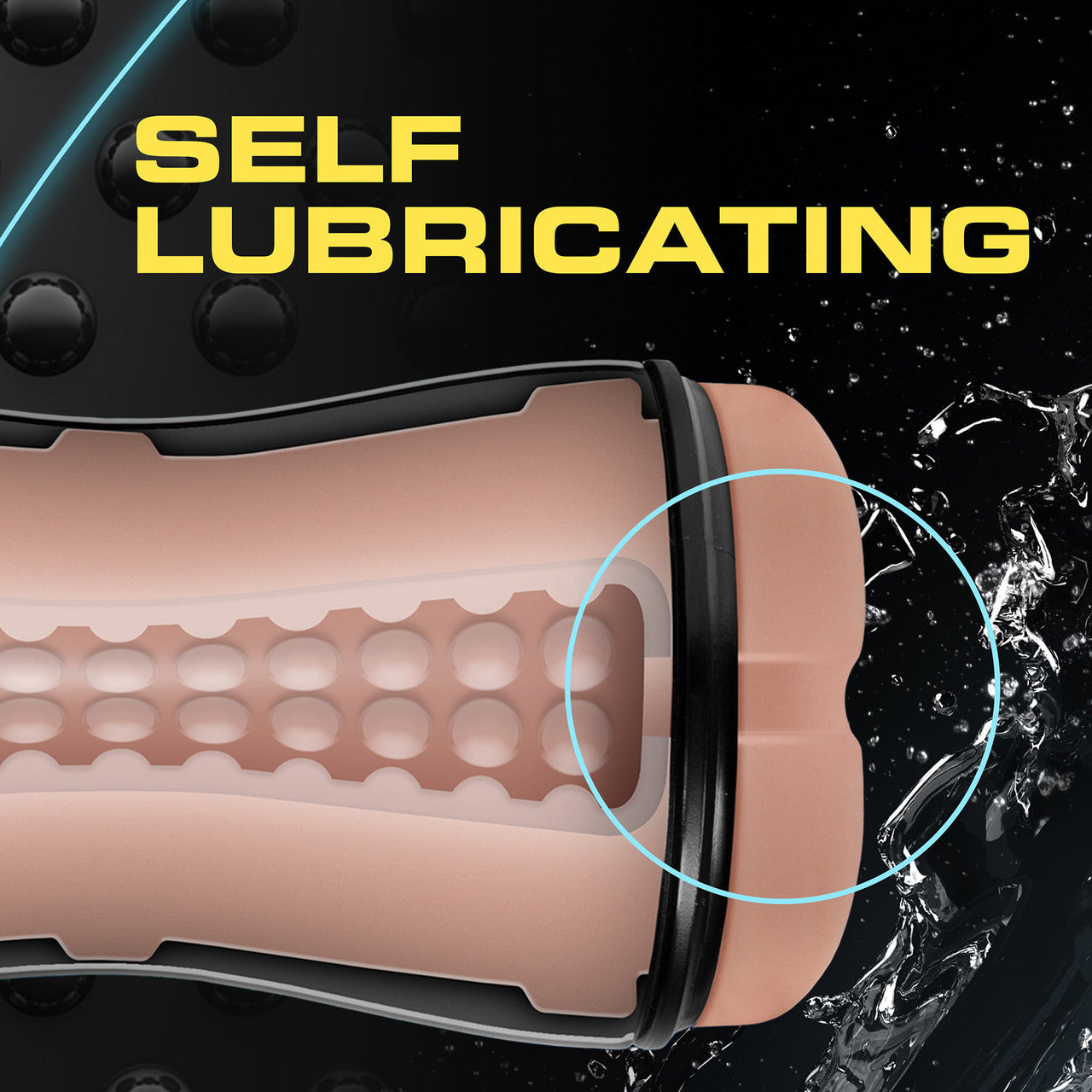 Coverboy The Surfer Dude Self Lubricating Anal Penis Stroker By Blush - Vanilla