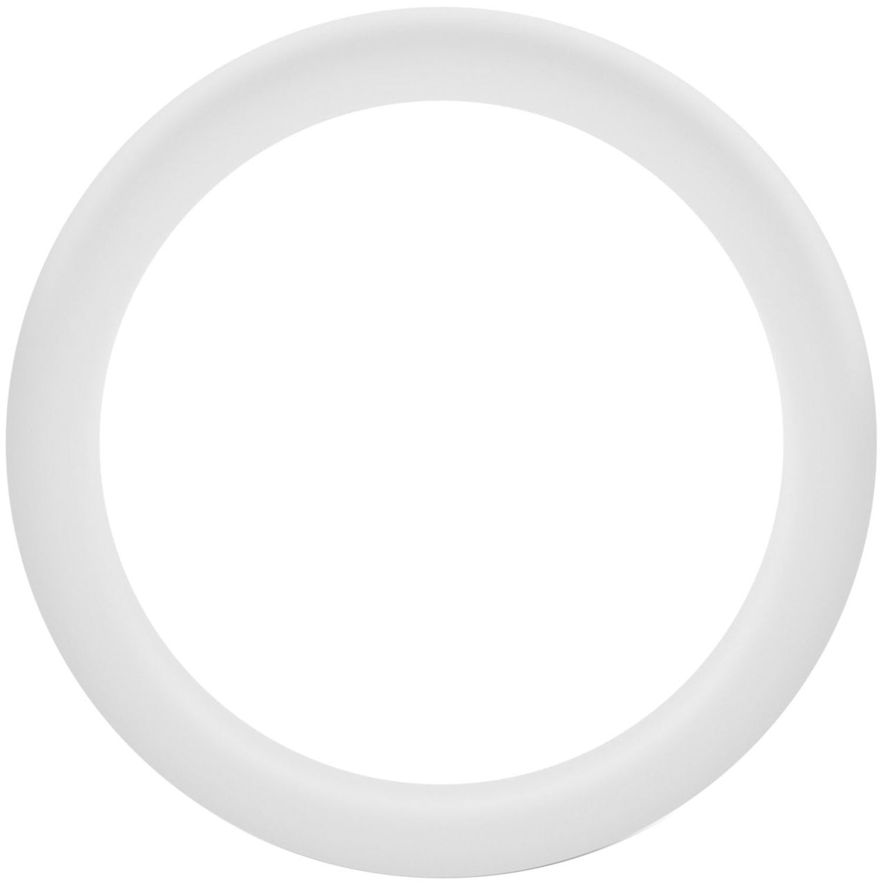 Performance Silicone Glo Pro Cock Ring By Blush Novelties - White Glow