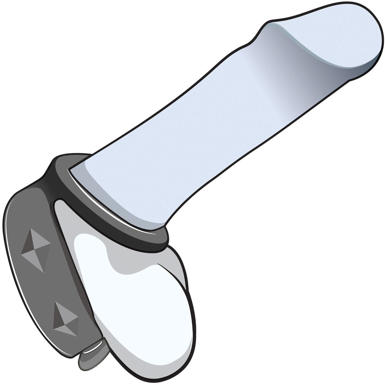 Performance VS7 Large Silicone Cock & Ball Strap by Blush Novelties