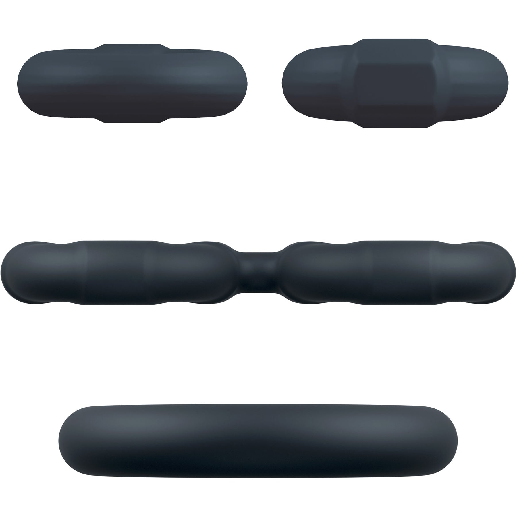 Performance Plus Throttle 3 Piece Silicone Cock Ring Set By Blush