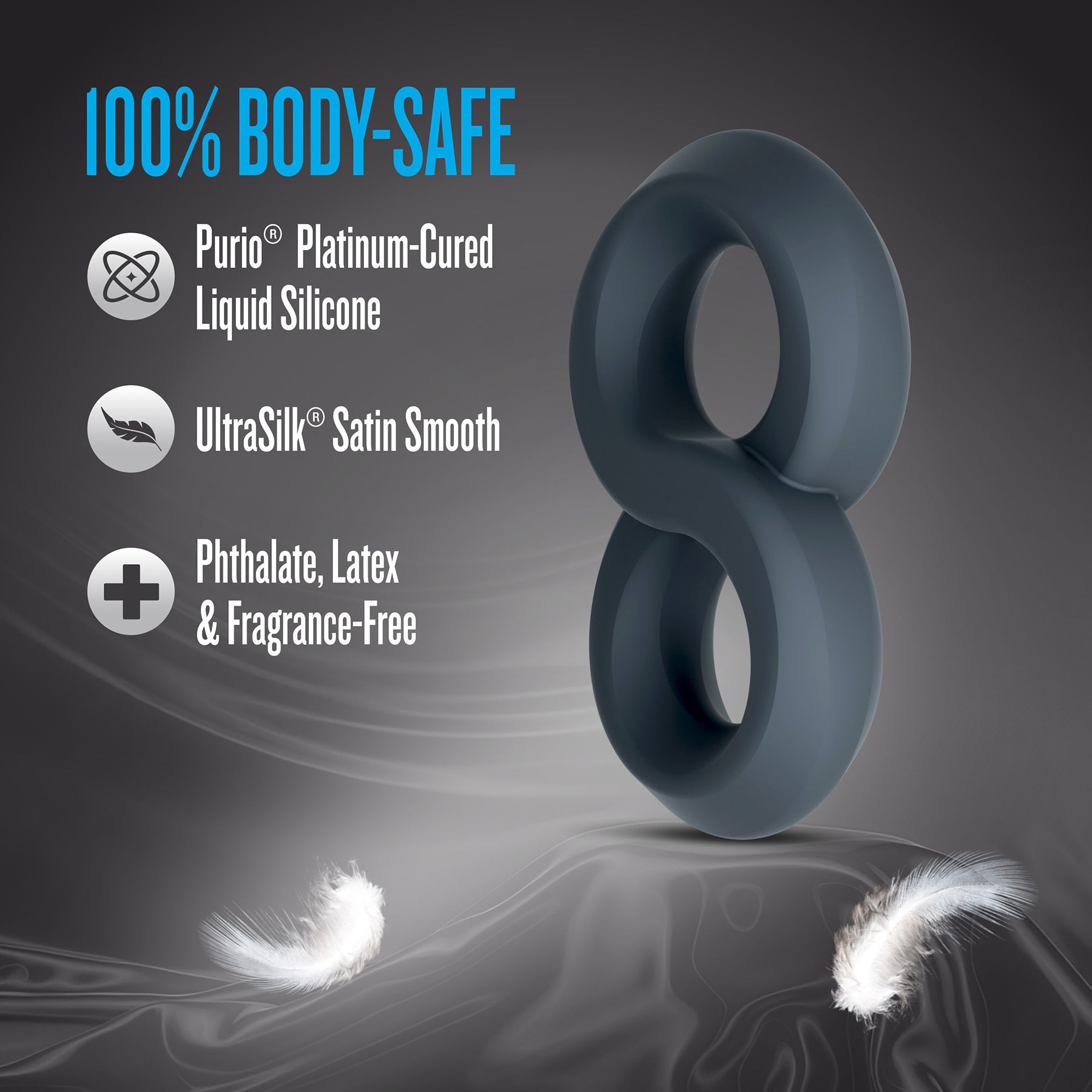 Performance Plus Launch Silicone Cock & Ball Strap By Blush