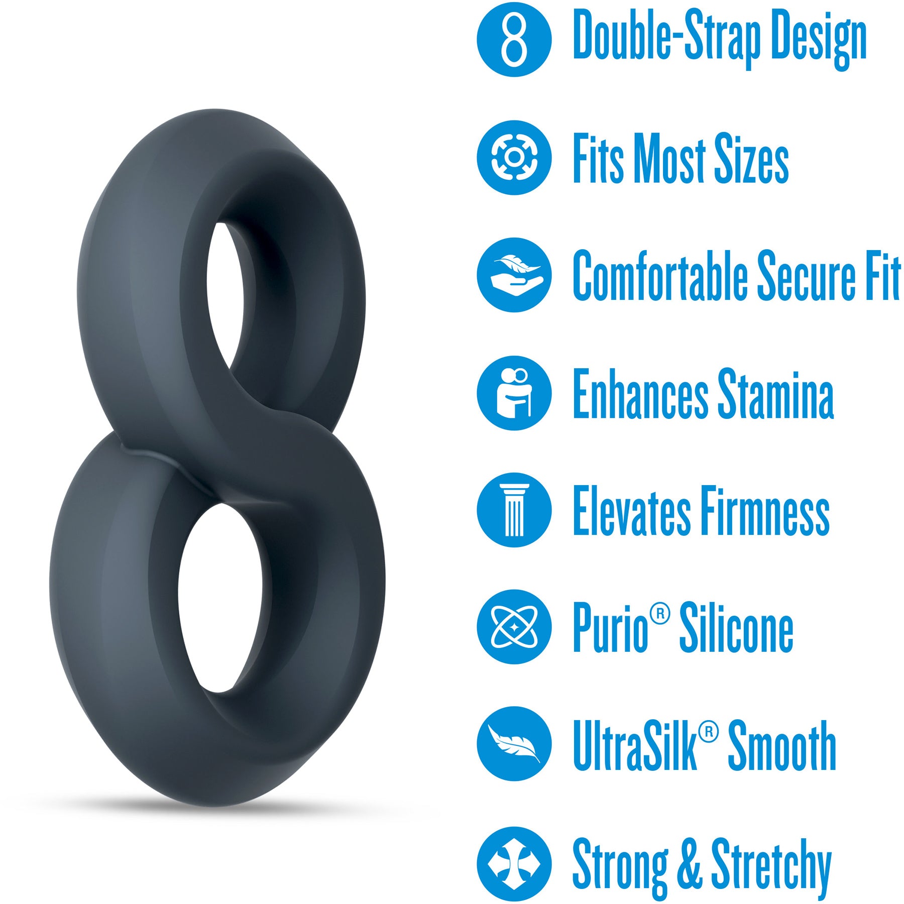 Performance Plus Launch Silicone Cock & Ball Strap By Blush