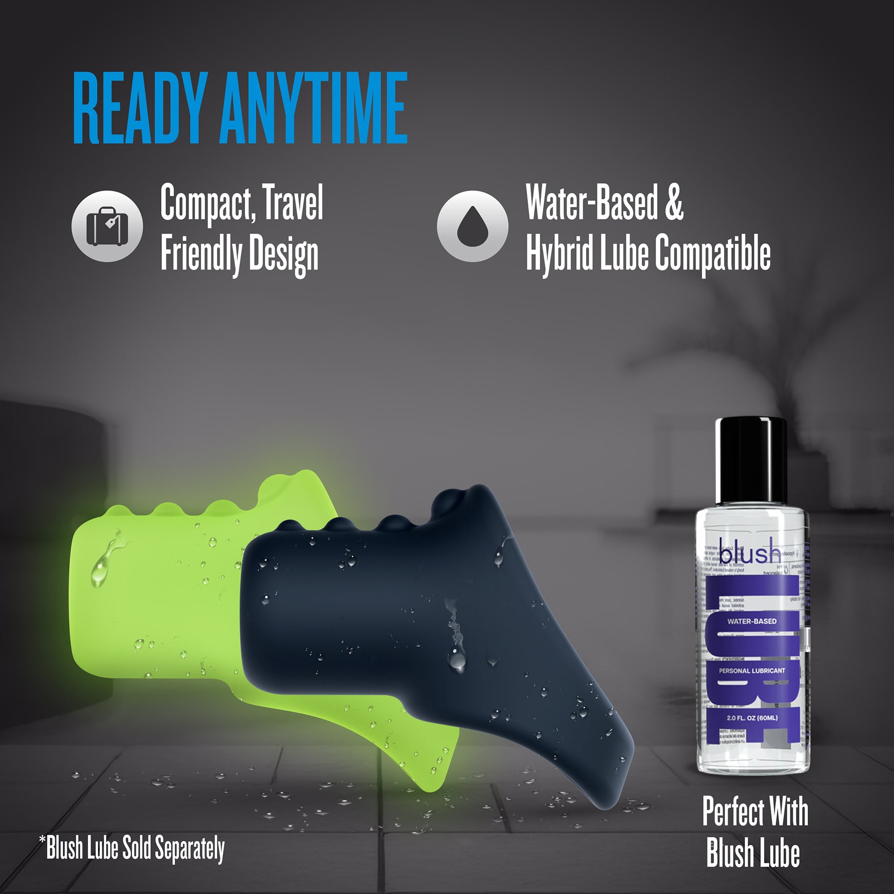 Performance Plus Launch Silicone Cock & Ball Strap By Blush