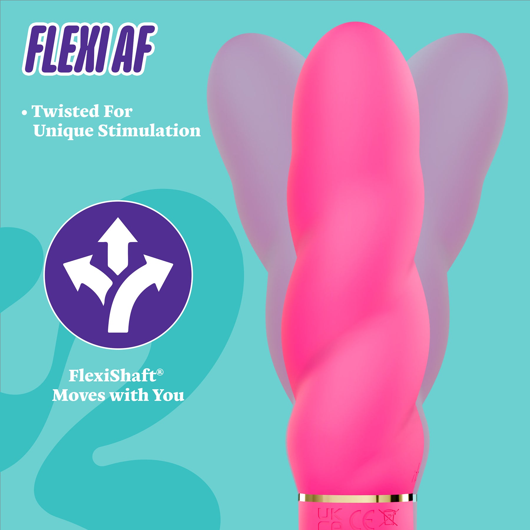 ARIA® Amazing AF 2.0 Rechargeable Silicone Vibrator By Blush