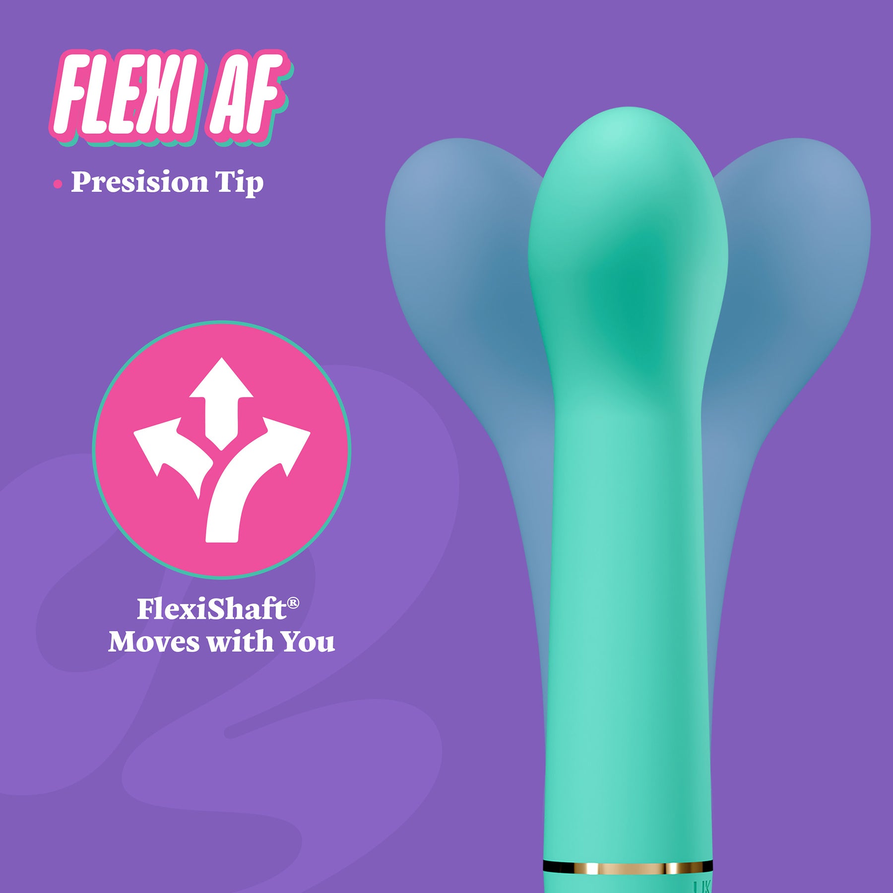 ARIA® Flirty AF 2.0 Rechargeable Silicone Vibrator By Blush