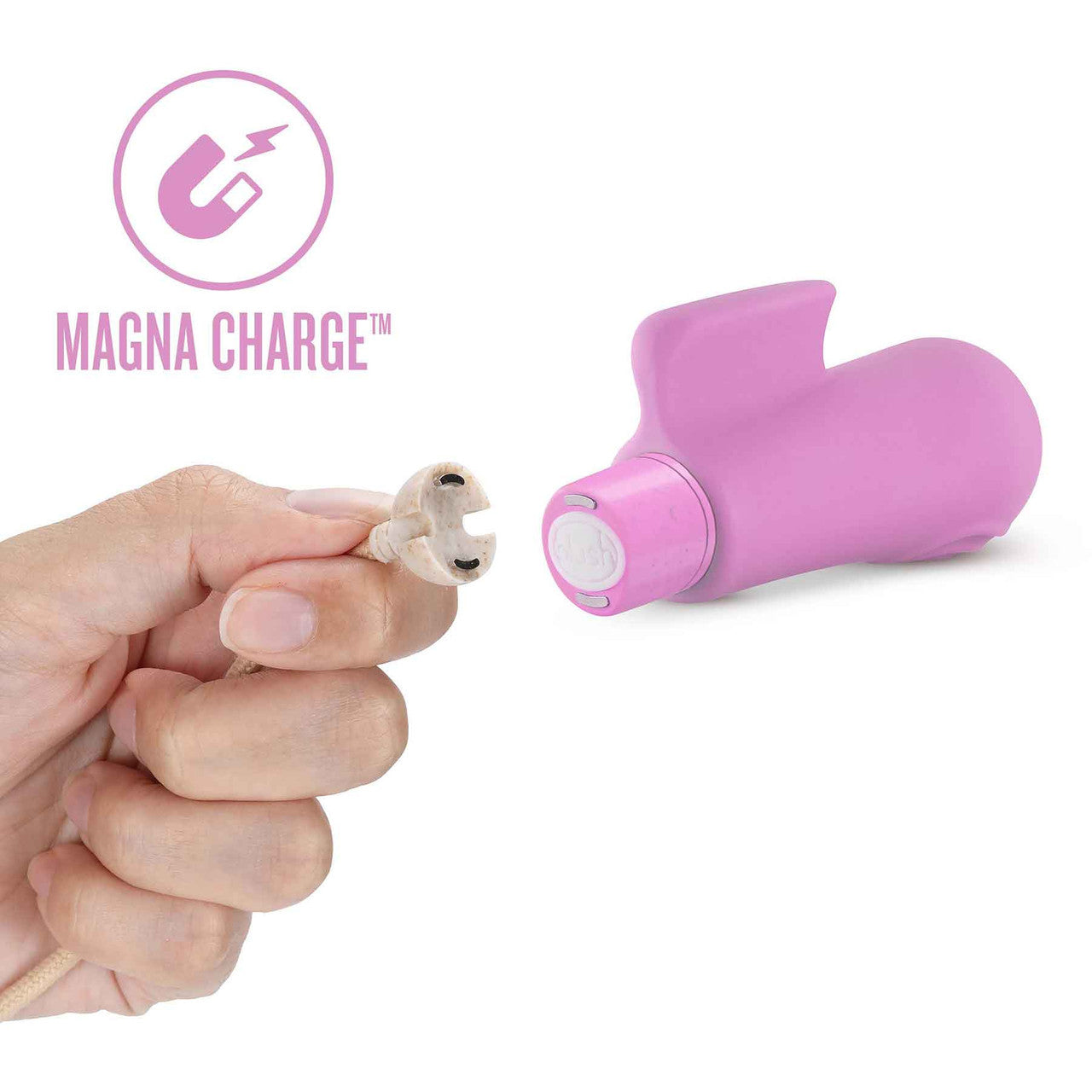 Gaia Eco Delight Rechargeable Waterproof Plant Based Clitoral Vibrator By Blush - Purple