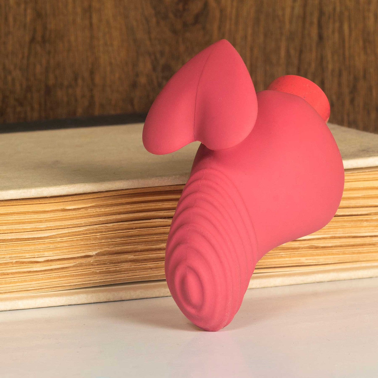 Gaia Eco Love Rechargeable Waterproof Plant Based Clitoral Vibrator By Blush - Coral