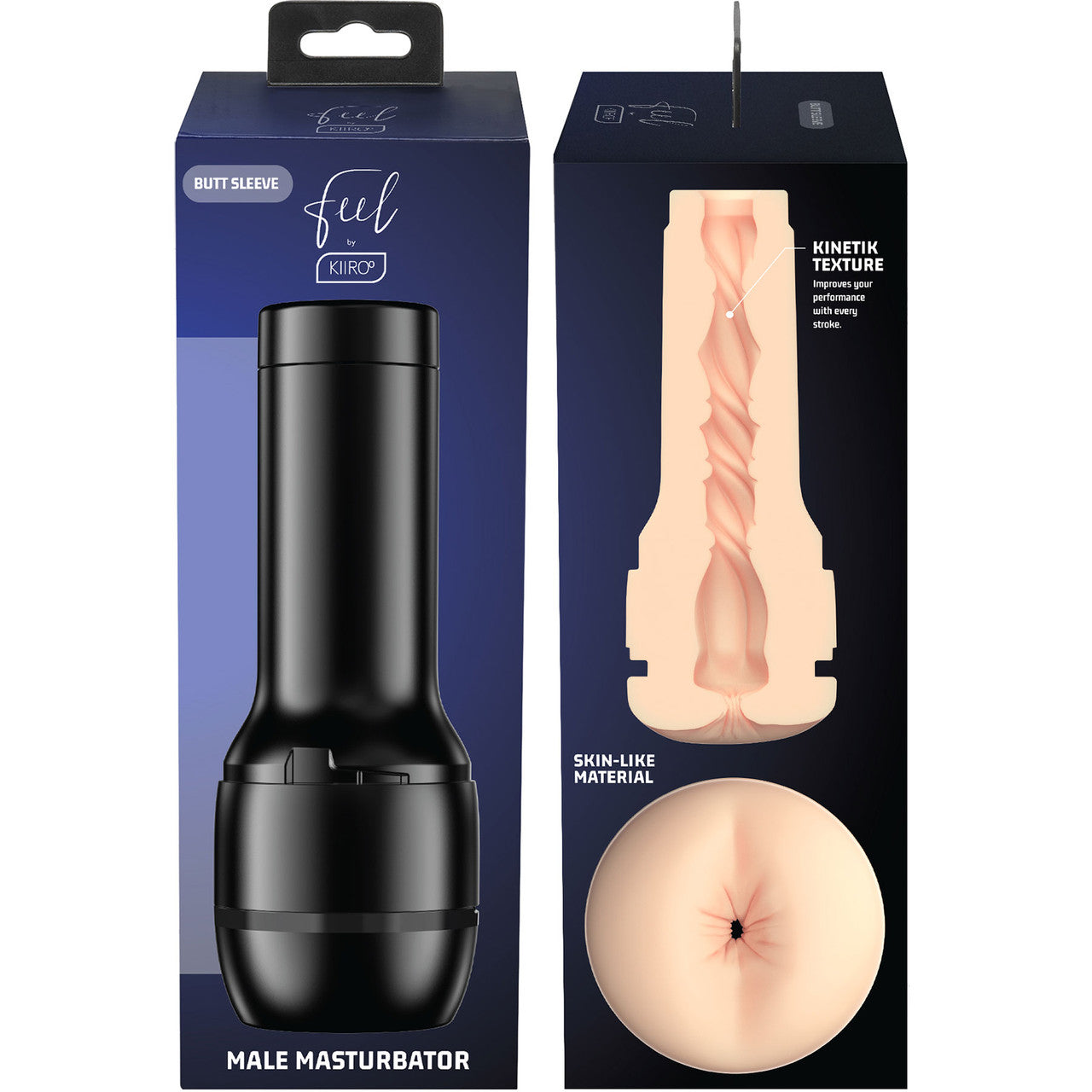KIIROO Feel Butt Stroker - Penis Masturbator Vanilla
