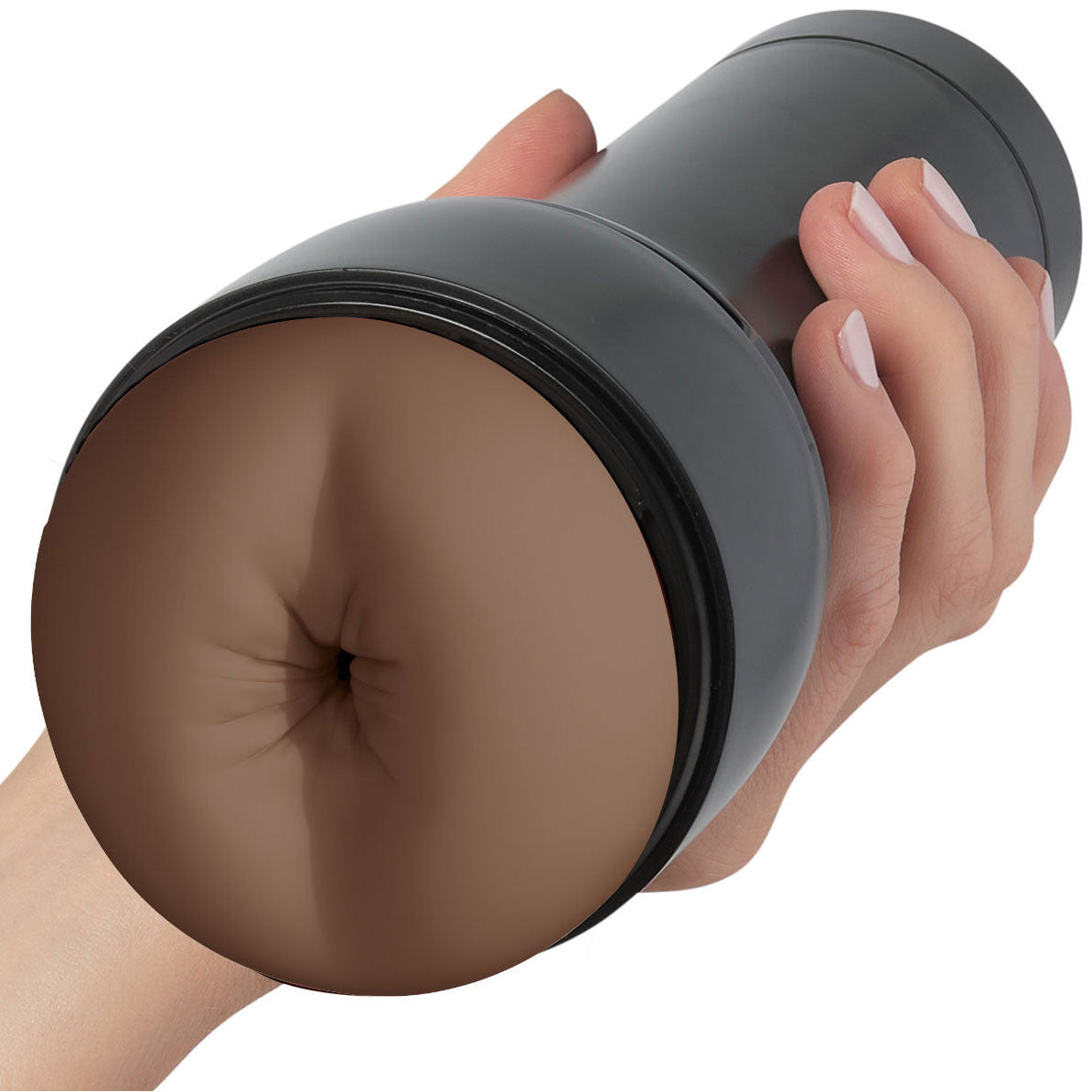 KIIROO Feel Butt Stroker - Penis Masturbator Dark Caramel