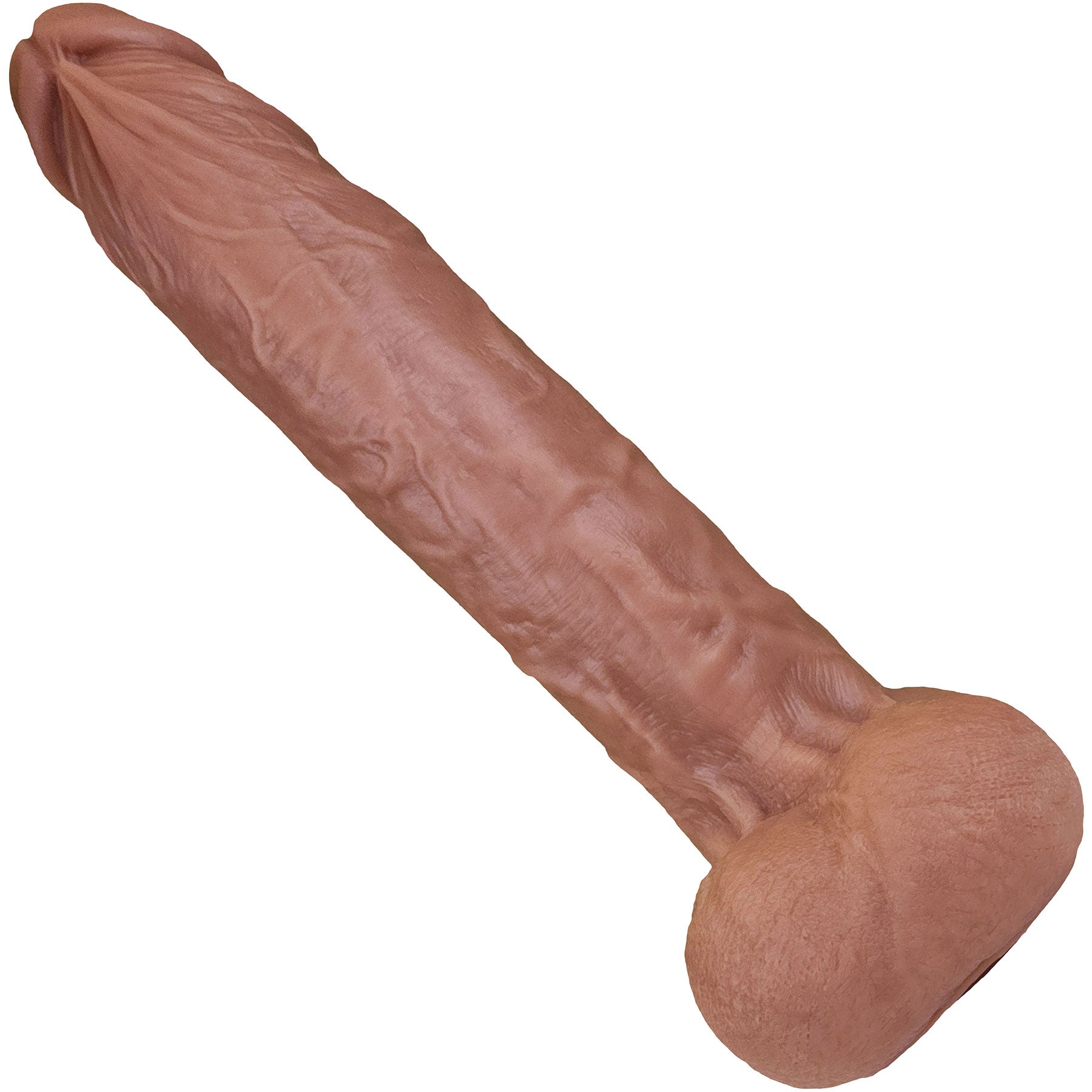 The Carpenter 8 Inch Silicone Realistic Dildo With Balls & Suction Cup Base By Fukena