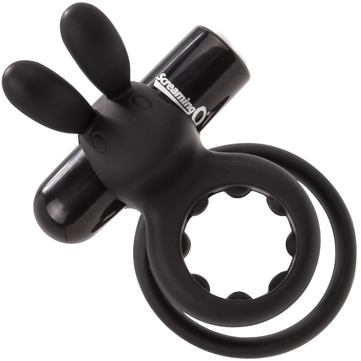 Charged Ohare Rechargeable Vibrating Cock Ring By Screaming O - Black Charged Ohare Rechargeable Vibrating Cock Ring By Screaming O - Black