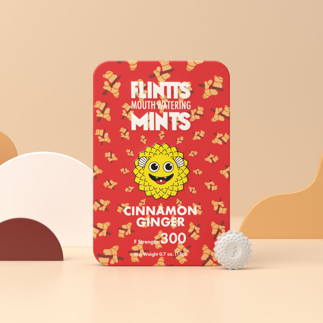 Flintts Mints Mouth Watering Oral Delights - Cinnamon Ginger