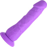 Lollicock 7" Silicone Suction Cup Dildo - Grape