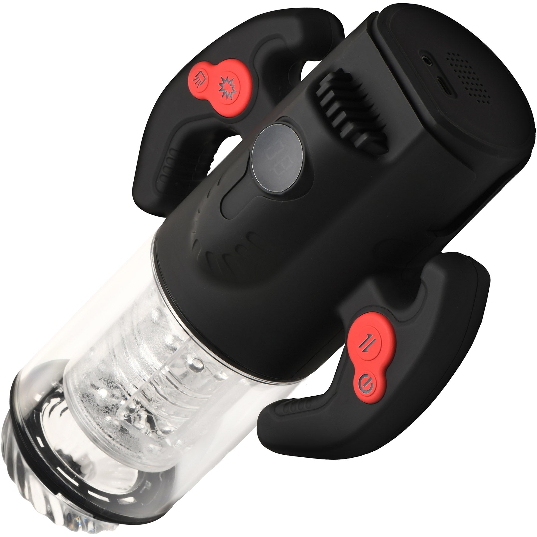 Jock Turbo Max Spinning, Thrusting, & Sucking Rechargeable Penis Masturbator