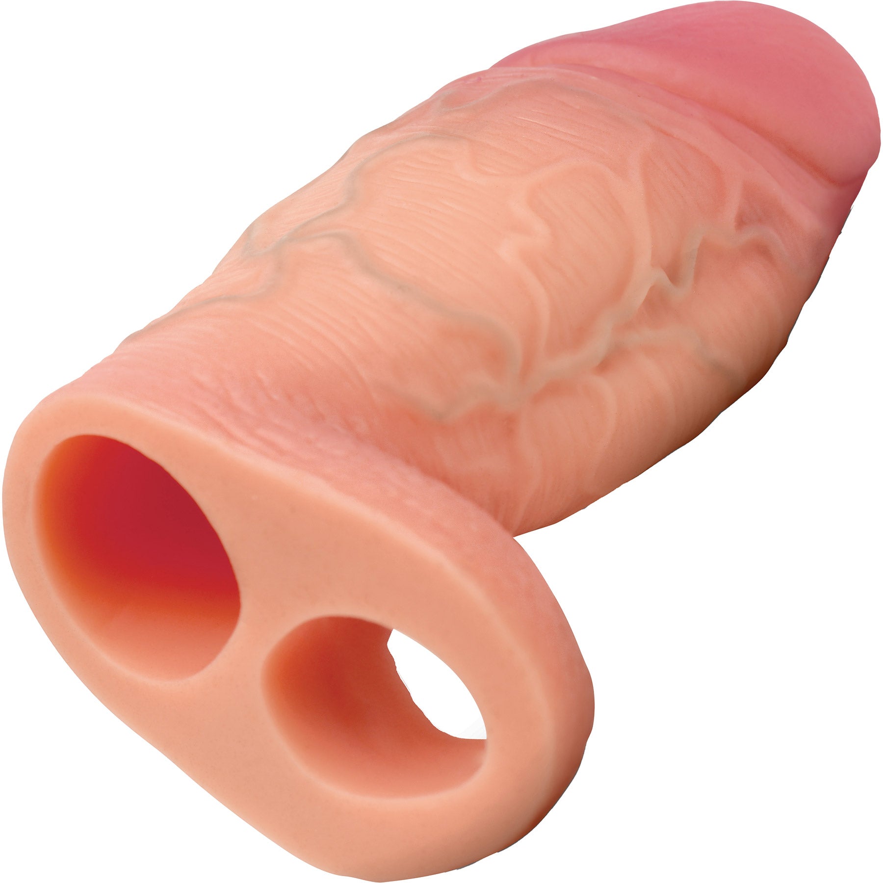 Jock Enhancers Open Ended Silicone Penis Extension Sleeve - Vanilla