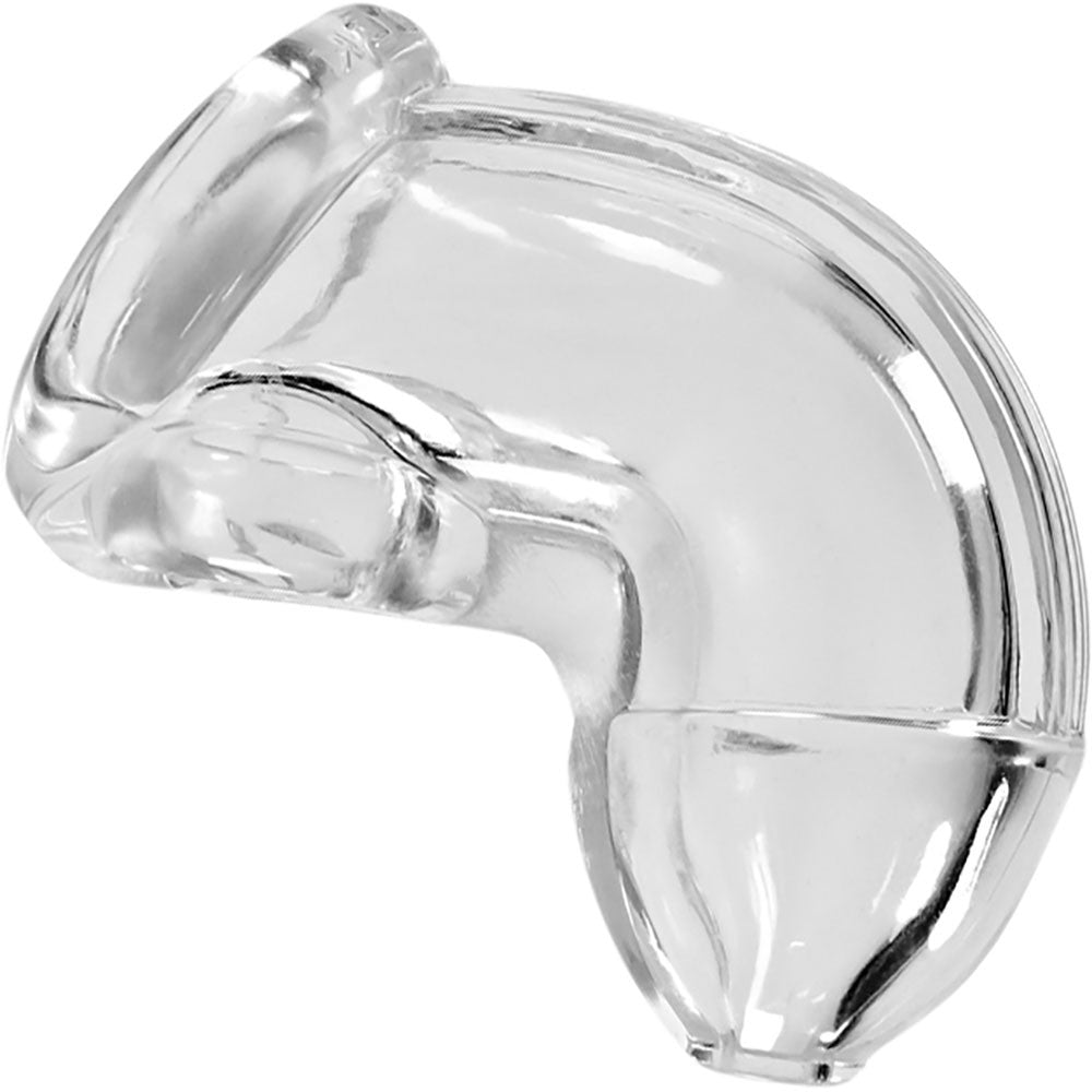 Oxballs Atomic Jock Cock-Lock Chastity Cage - Clear
